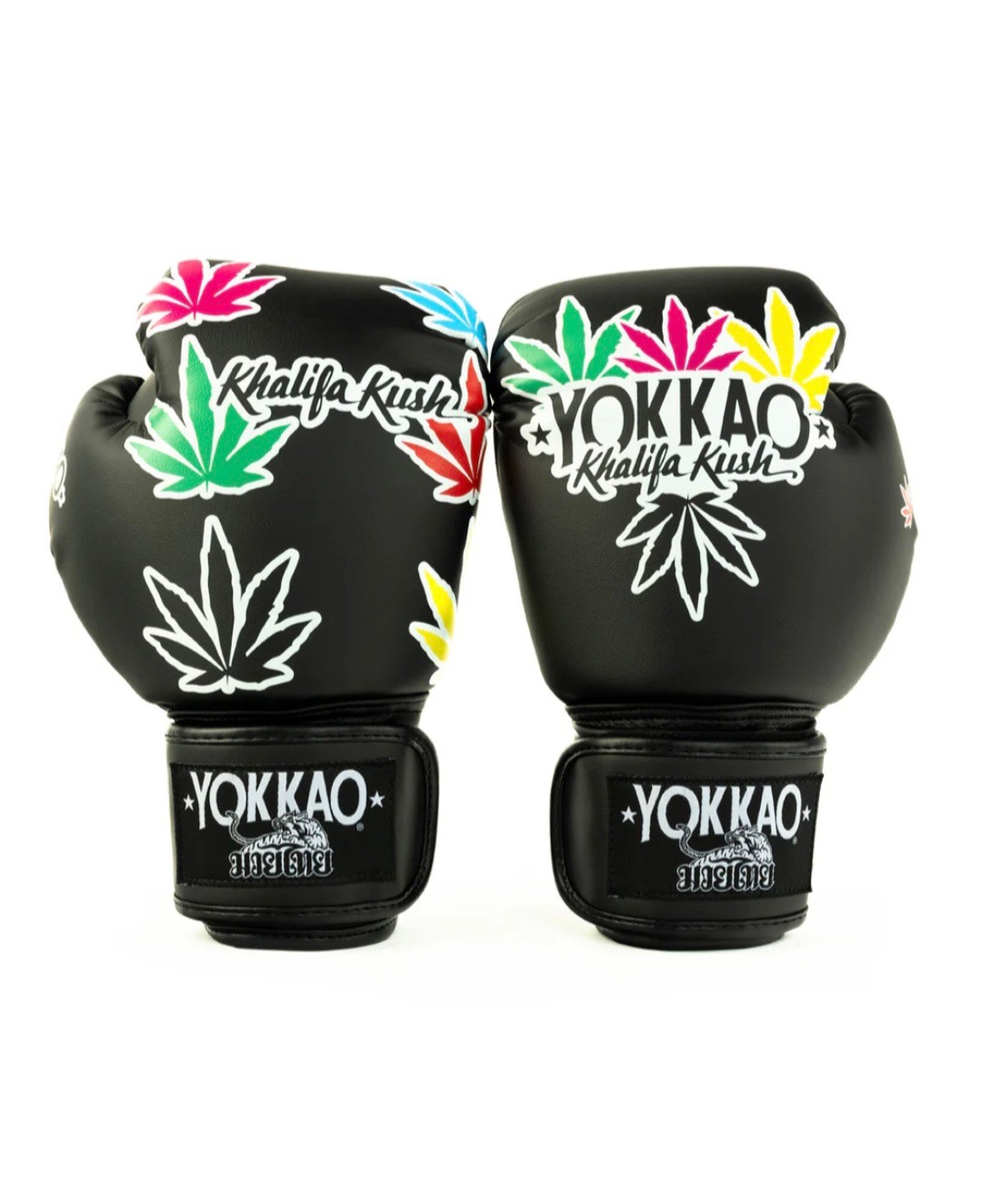 Yokkao Khalifa Kush Black Boks, Kick Boks, Muay Thai Eldiveni