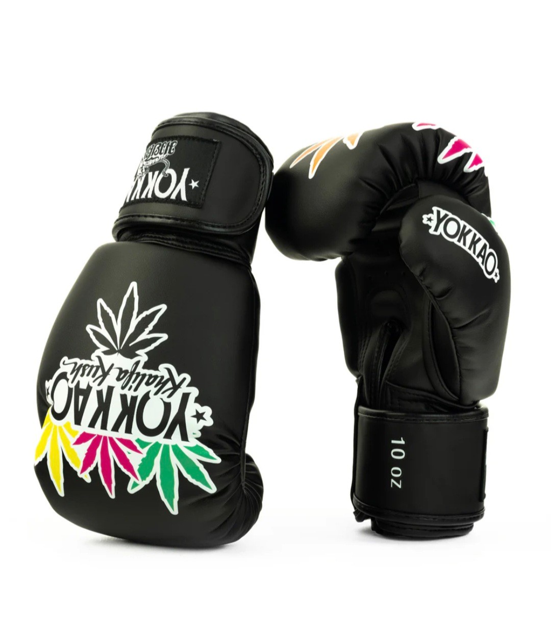 Yokkao Khalifa Kush Black Boks, Kick Boks, Muay Thai Eldiveni