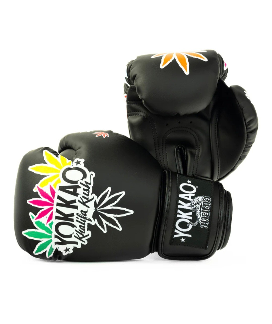 Yokkao Khalifa Kush Black Boks, Kick Boks, Muay Thai Eldiveni