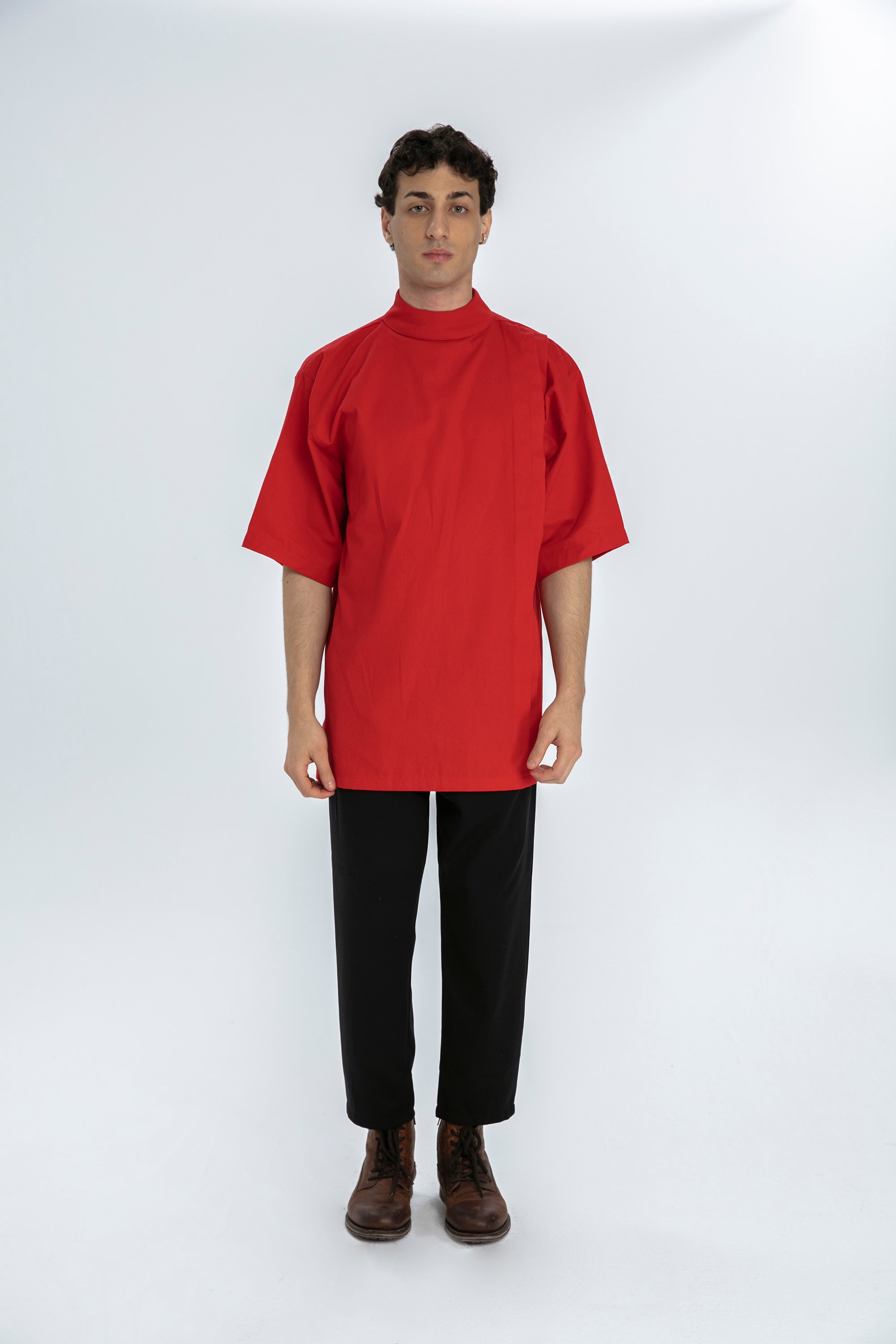 Oversize T-Shirt RUBY - Kırmızı