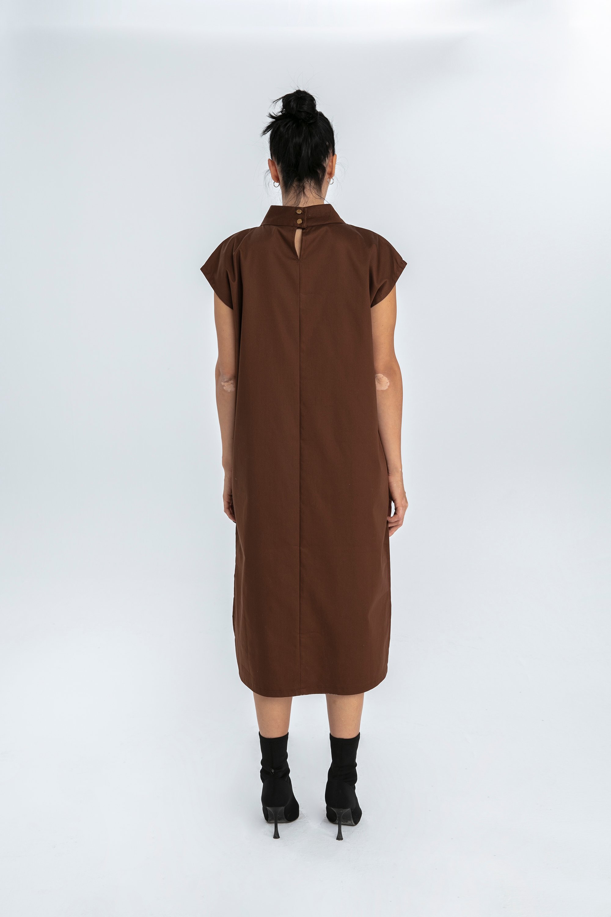 Oversize Elbise CHUNY - Kahve