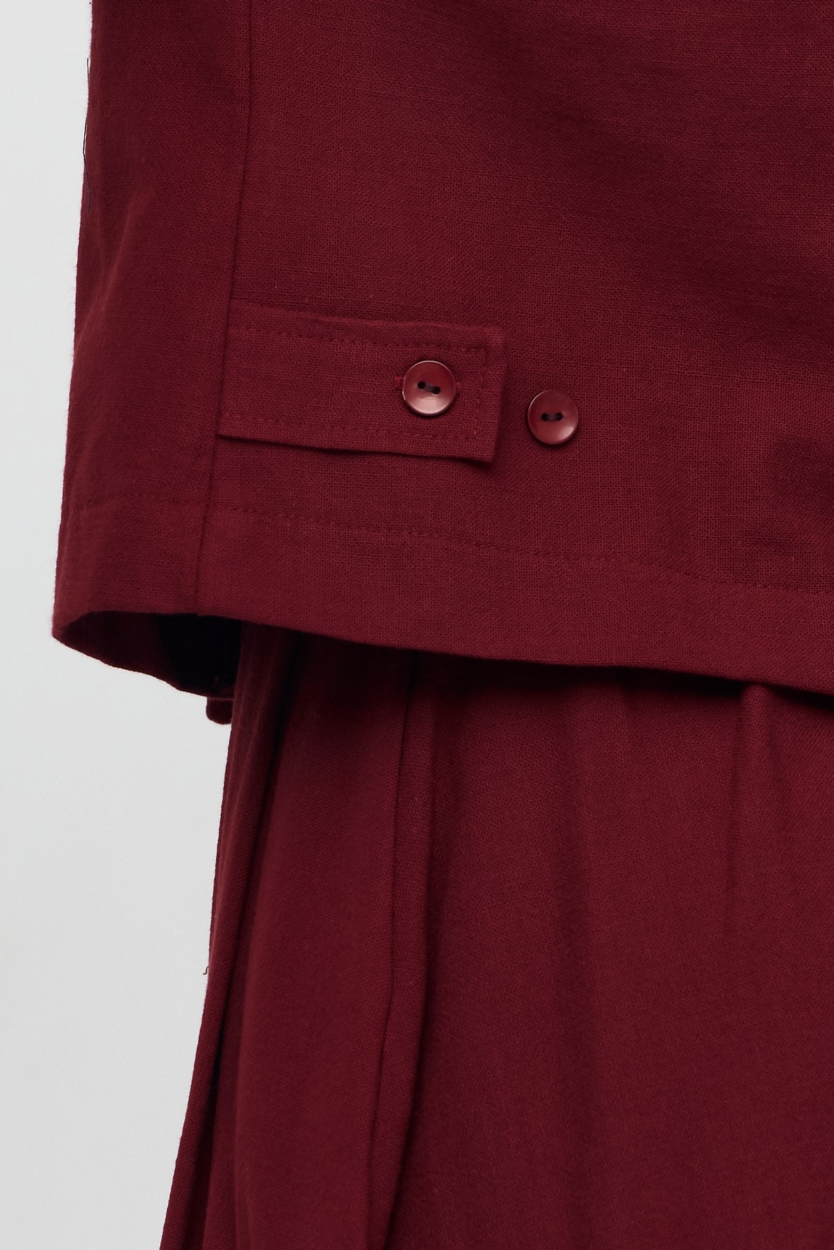 Monche Kruvaze Oversize Pamuklu Takım
