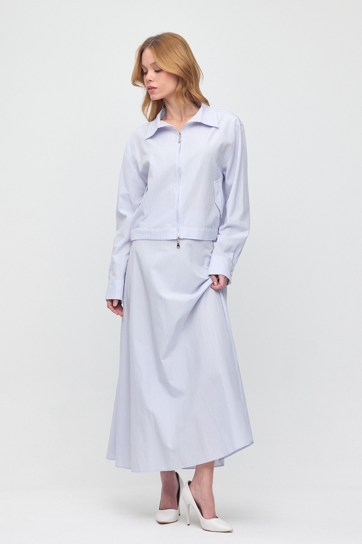 Monche Etekli Oversize Bomber Ceketli Takım