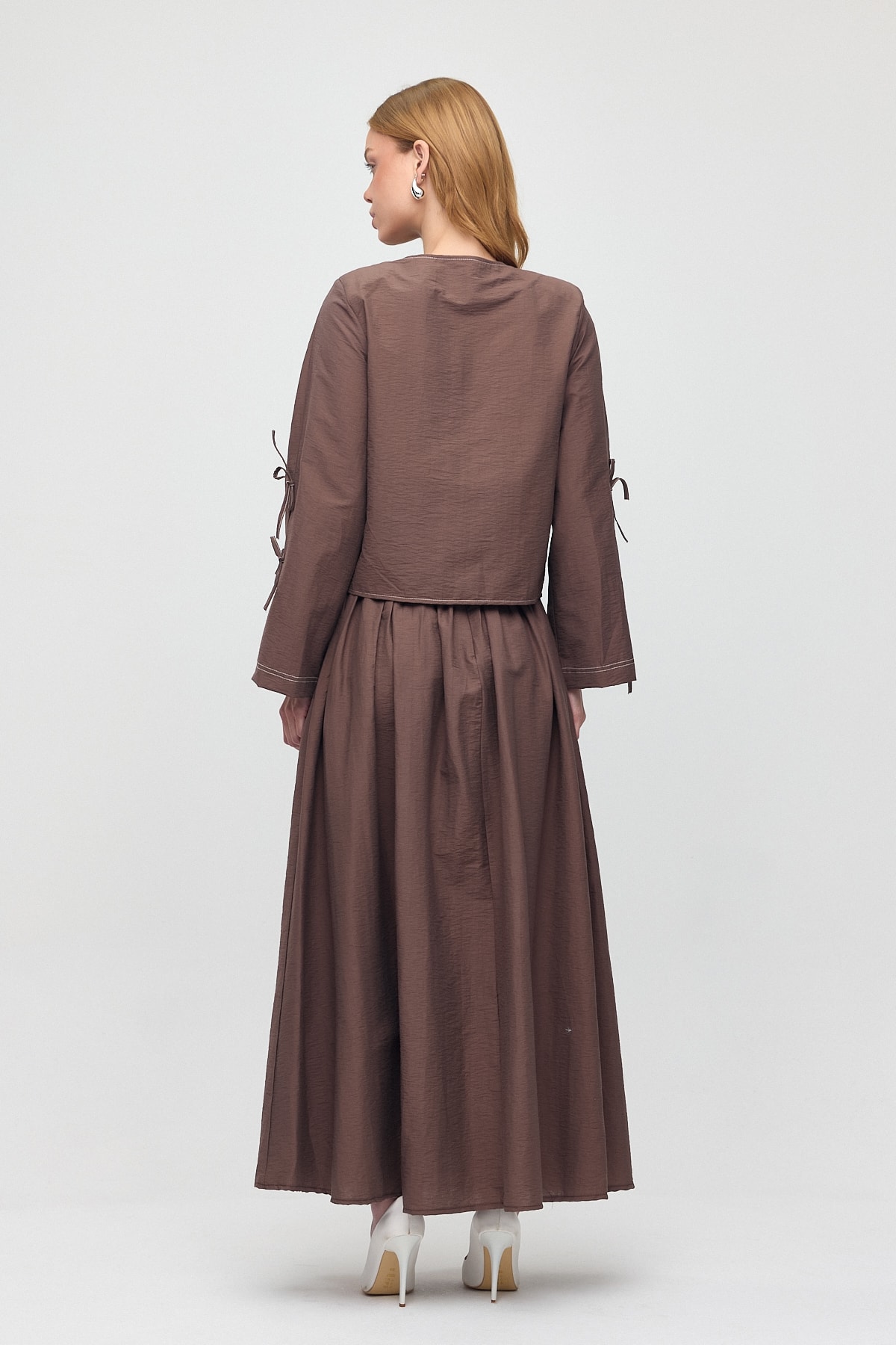 Monche Etekli Oversize Kurdeleli Paraşüt Takım