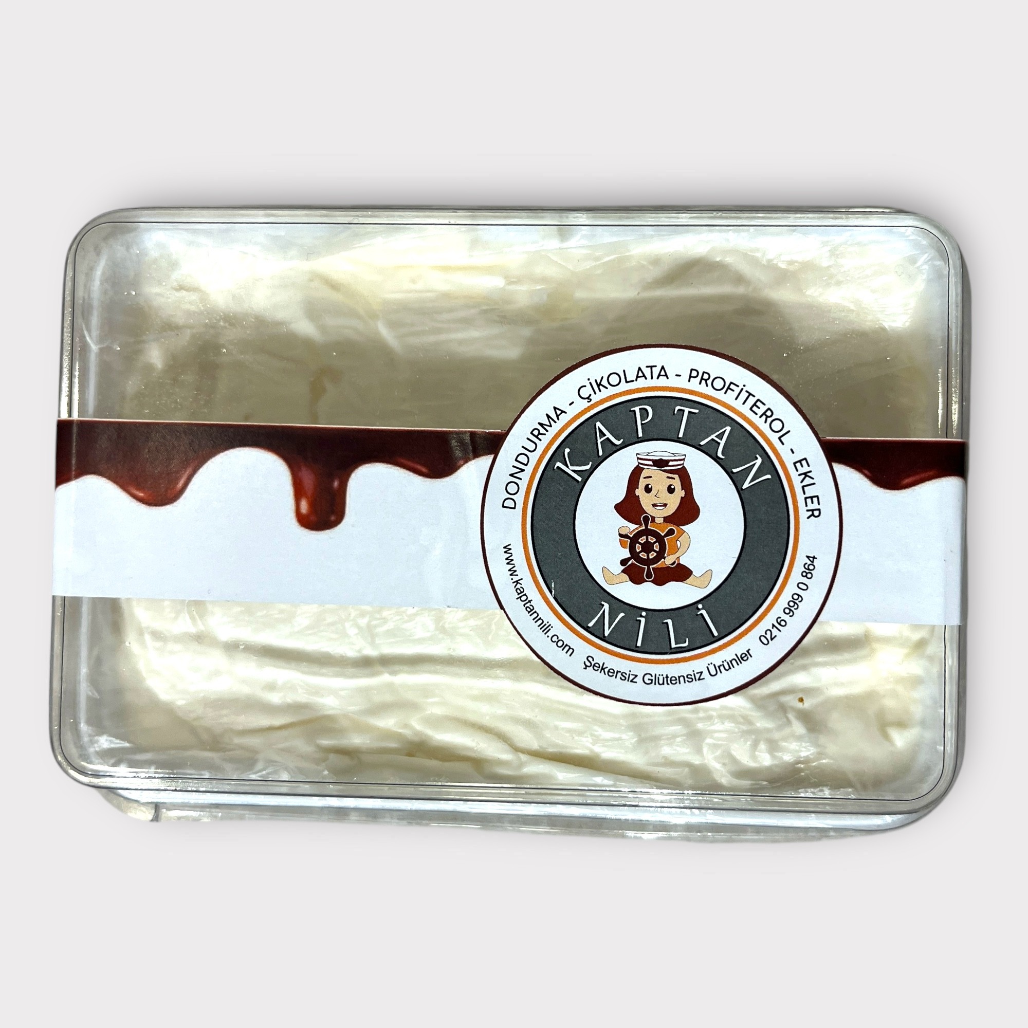 Doğal Sade Salepli Keçi Sütlü Dondurma - 500 Gr.