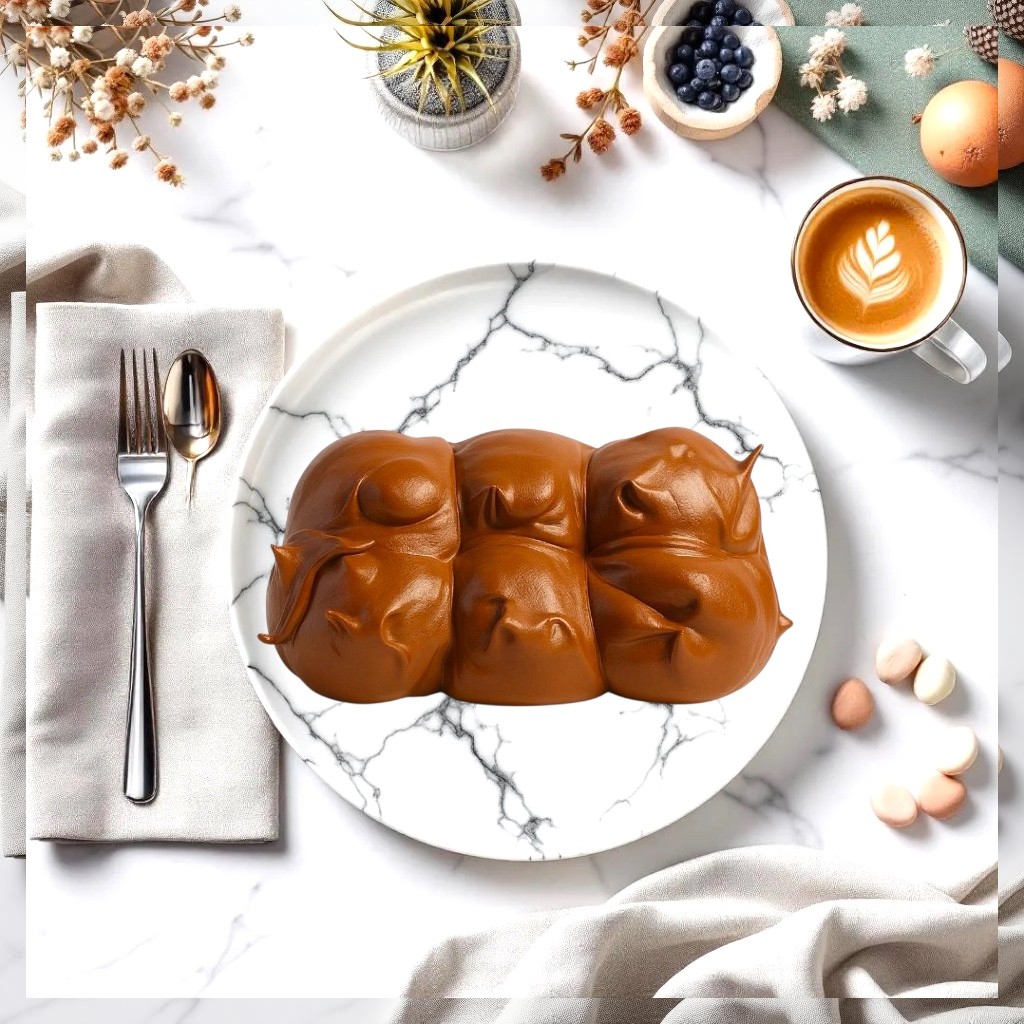 Şekersiz ve Glütensiz Profiterol - 500 Gr.
