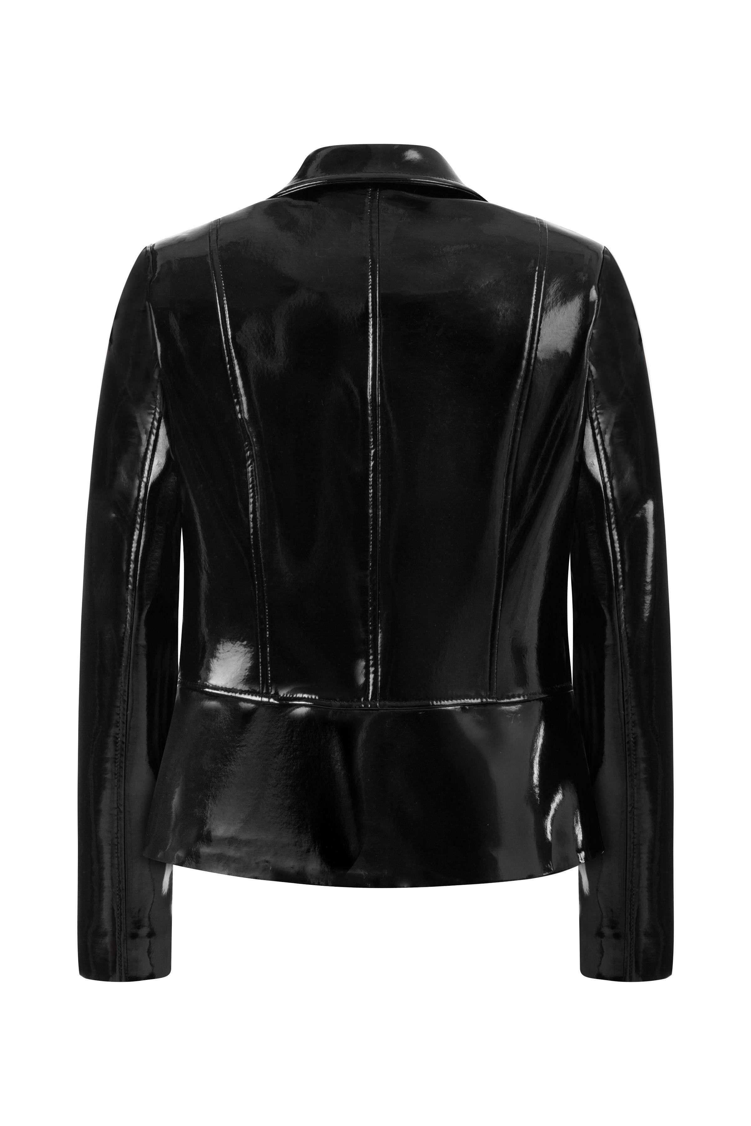 Josie Patent Leather Jacket