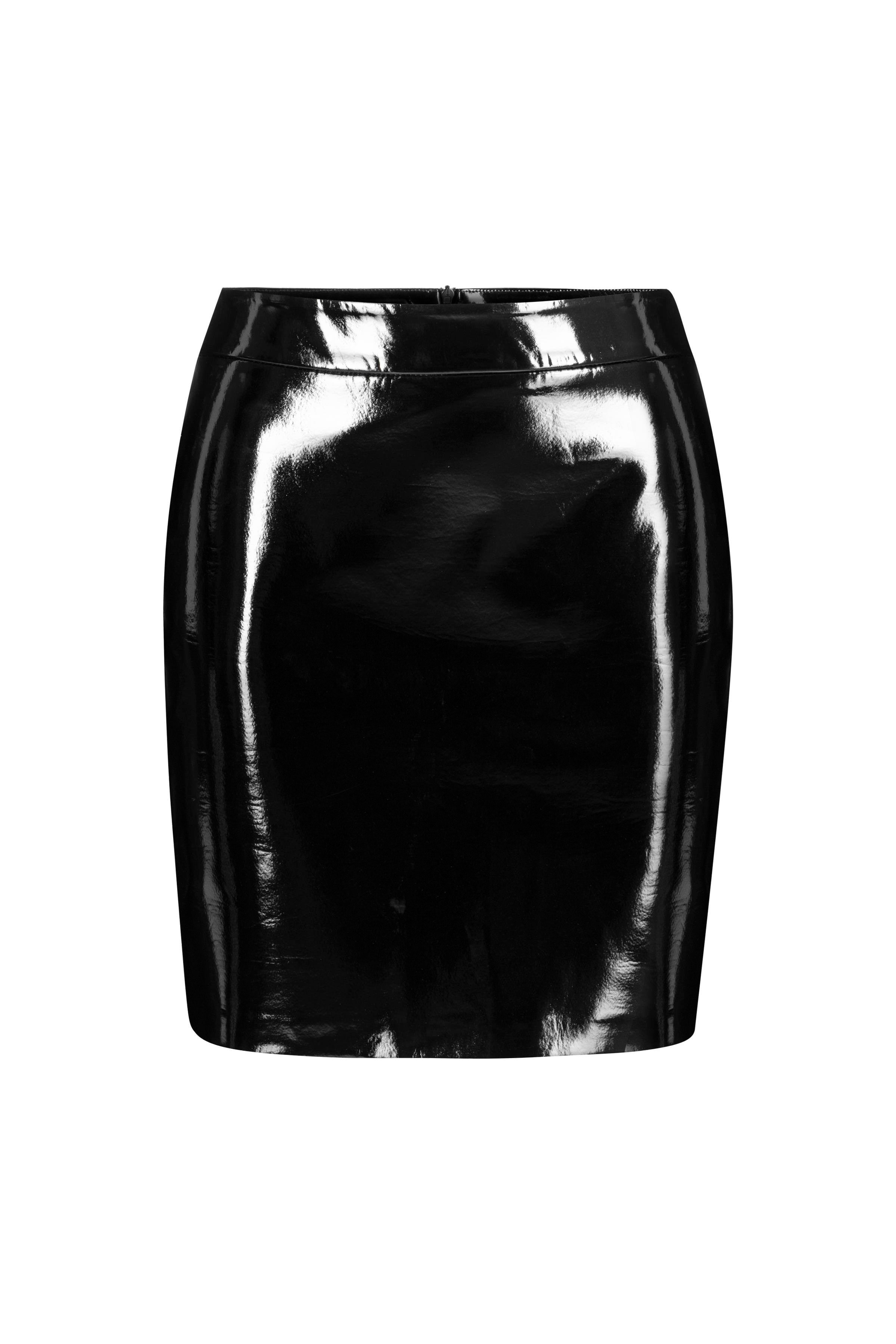 Lucy Patent Leather  Skirt