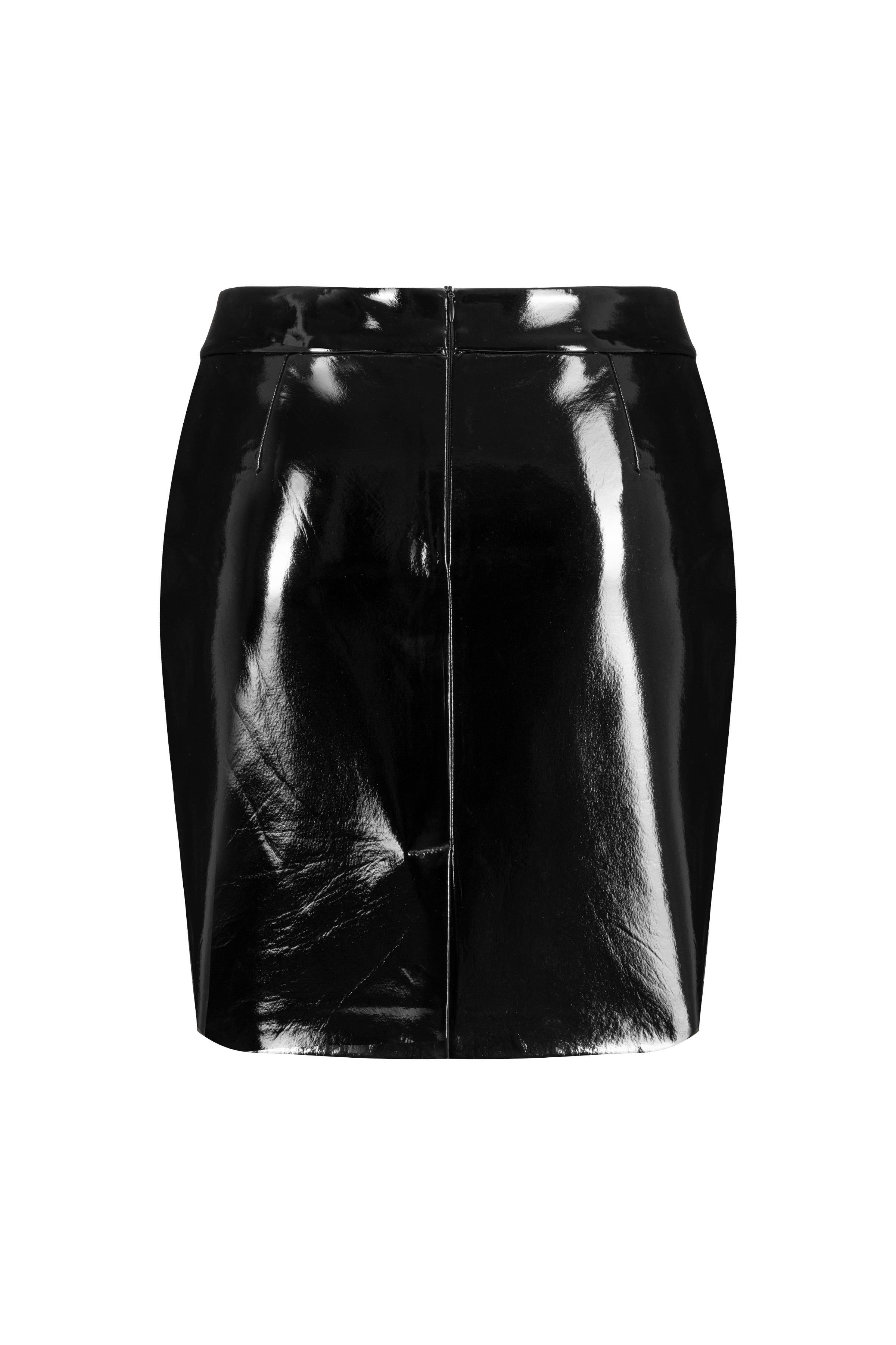 Lucy Patent Leather  Skirt