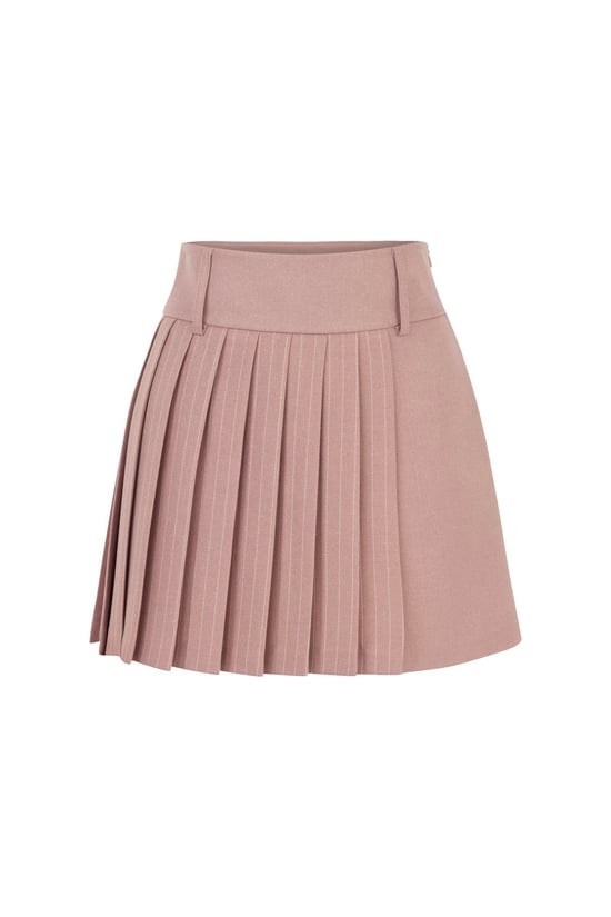 Cléo Light Pink Pleated Skirt