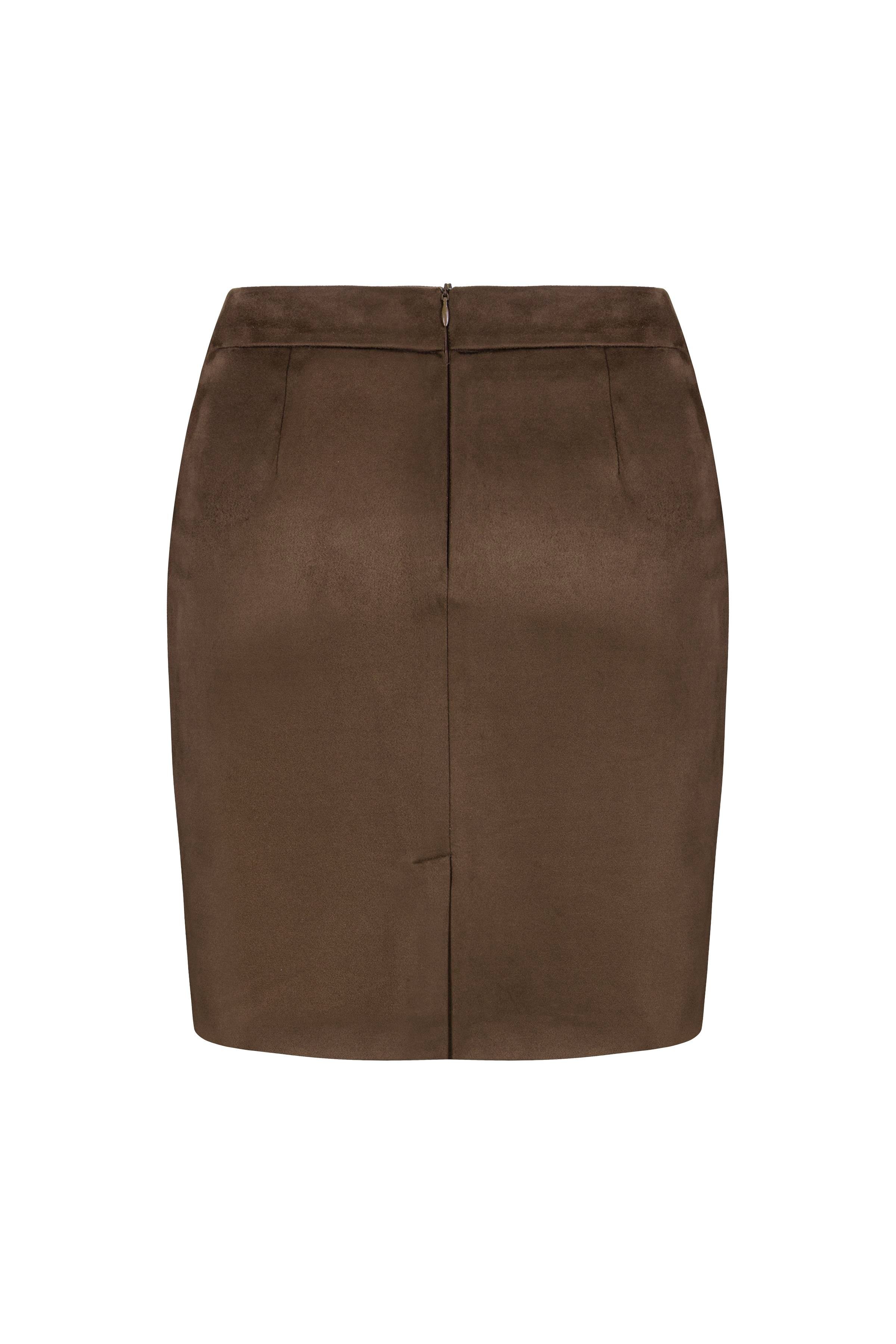 Lucy Suede Skirt