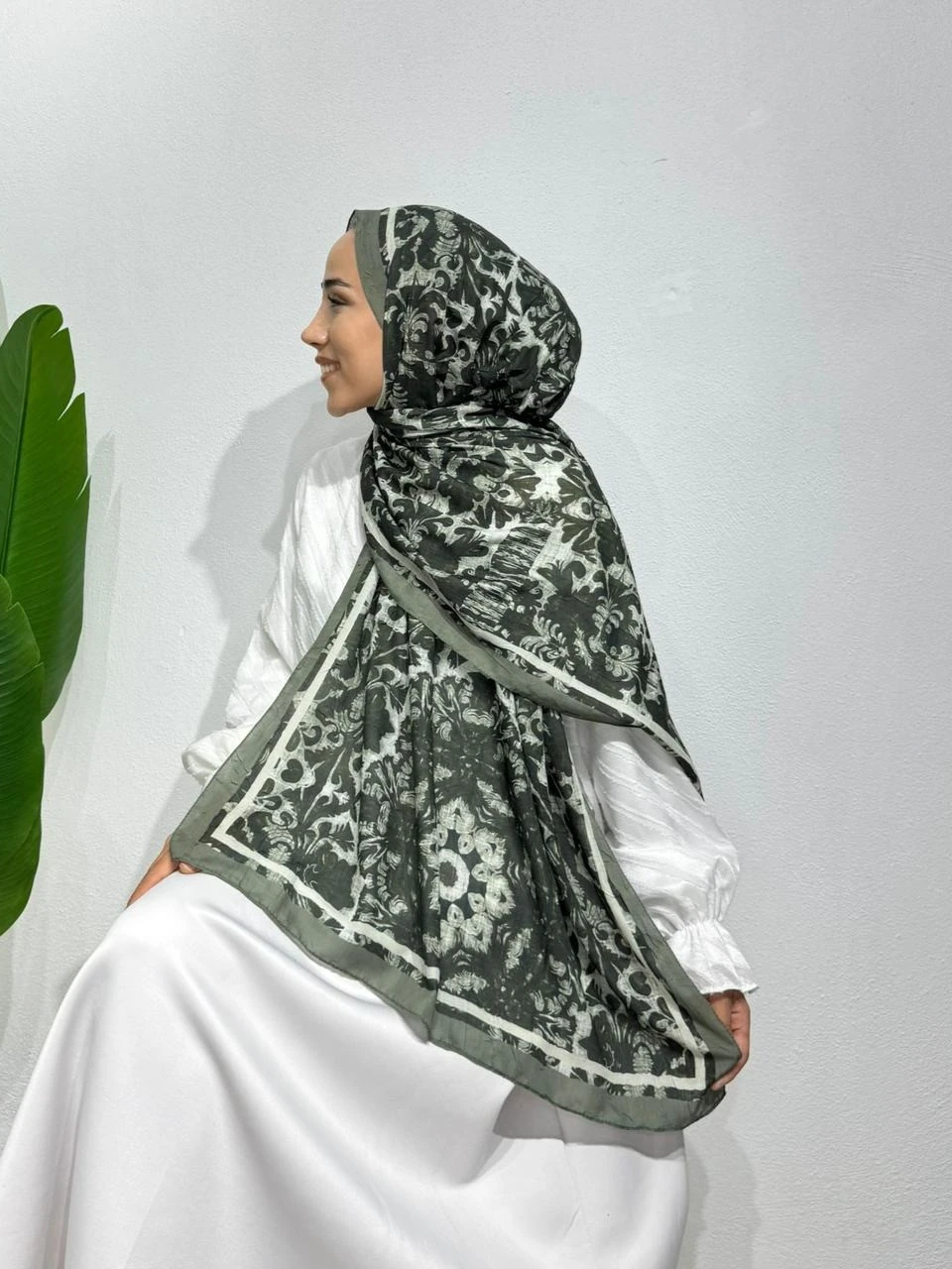 ETNİK DESEN  BAMBU KRAŞ ŞAL