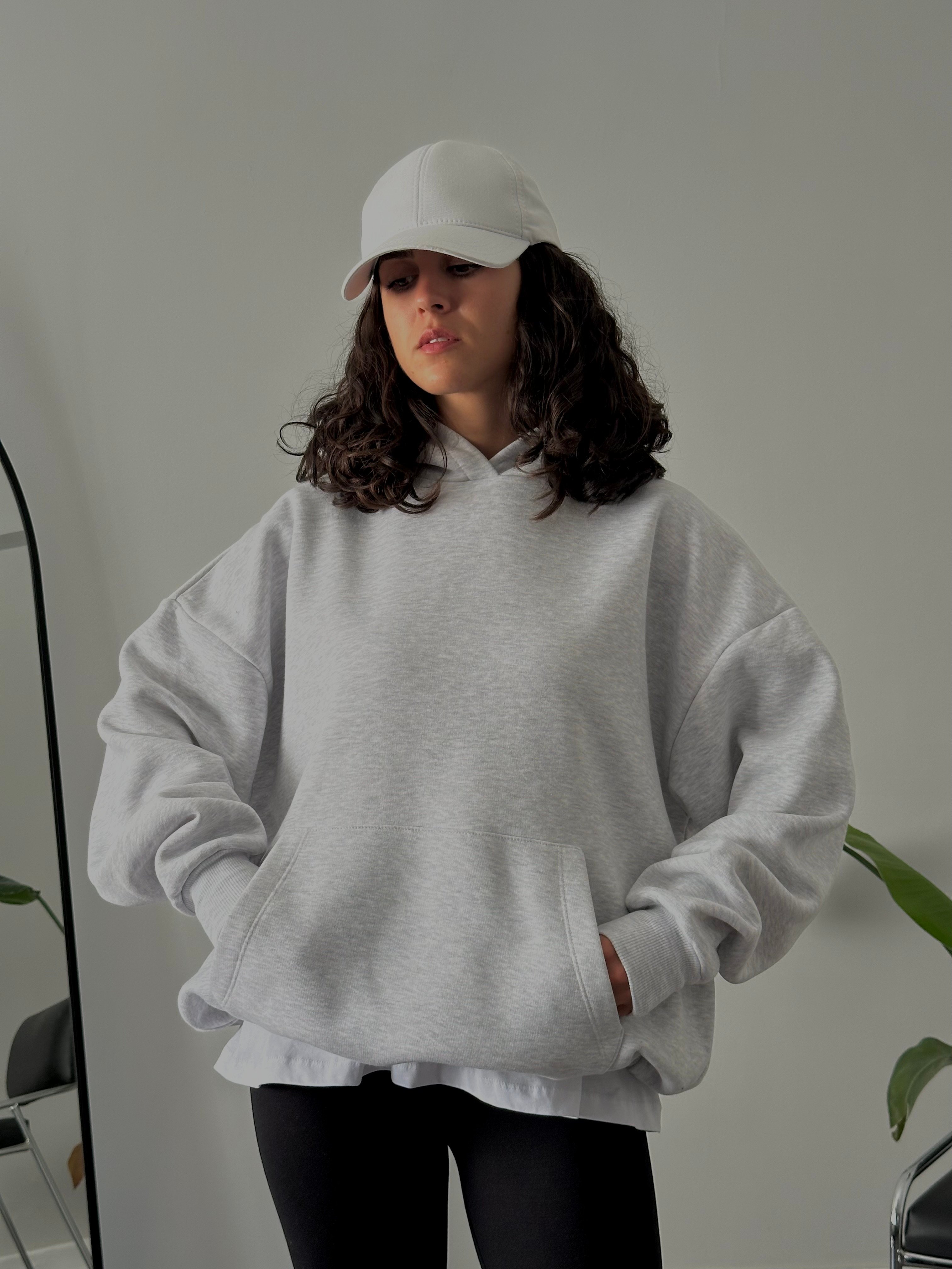 Women’s Oversized Hoodie - Grey