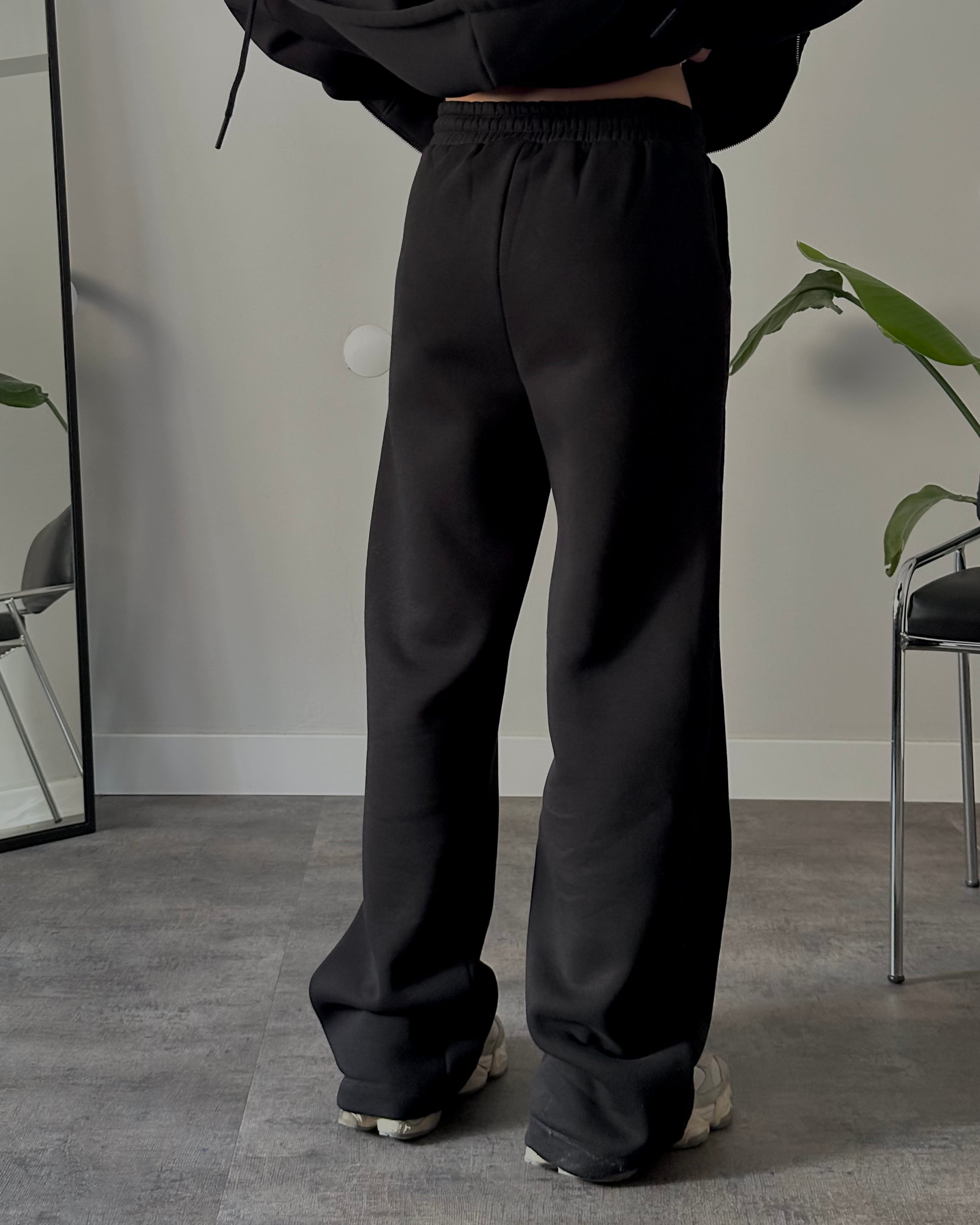 Şardonlu Oversize Eşofman Takımı
