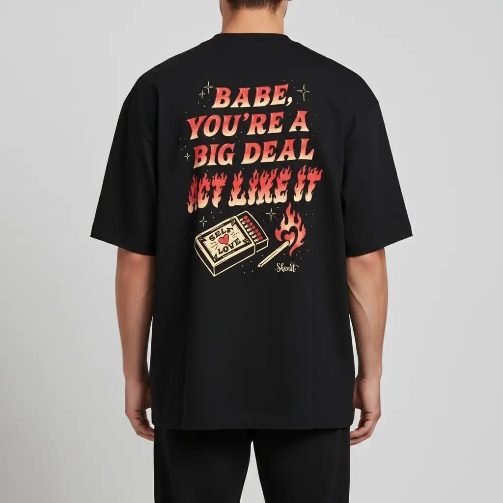Shout Act Like It Oversize Unisex T-Shirt