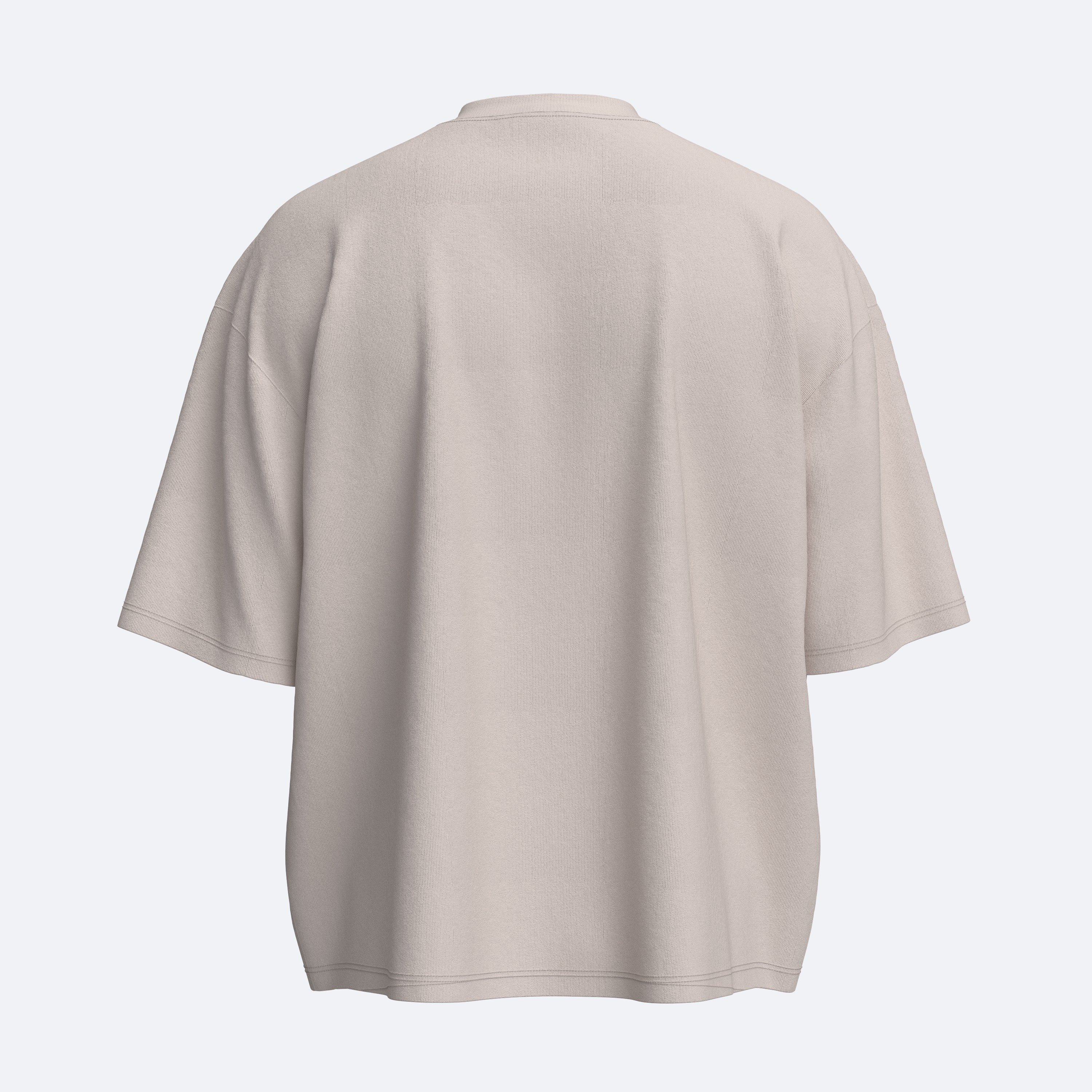 Shout Boxy Fit Oversize Born to Shit Forced to Wipe Unisex T-Shirt