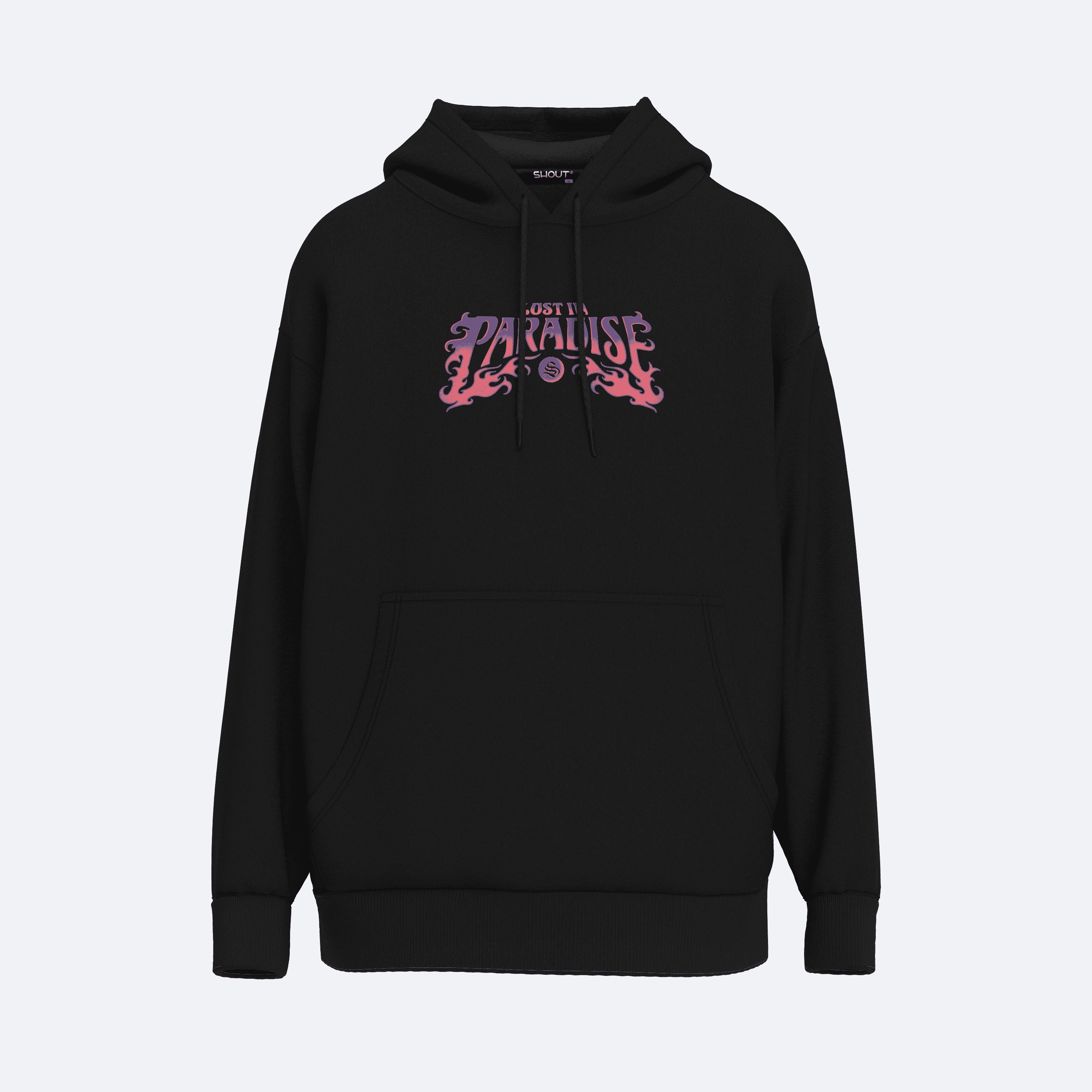 Shout Oversize Lost In Paradise Unisex Hoodie