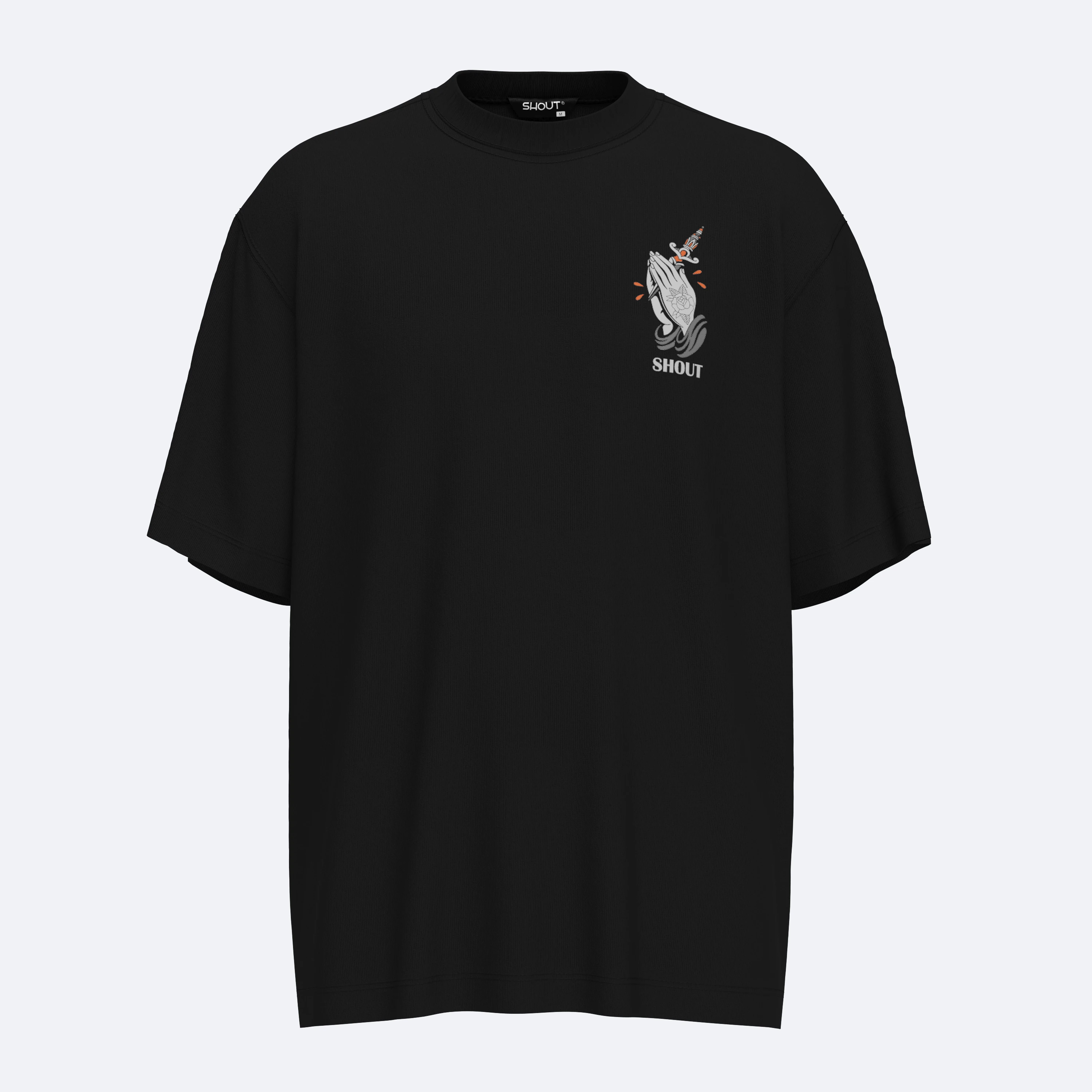 Shout Faith & Fury Unisex Oversize Tişört