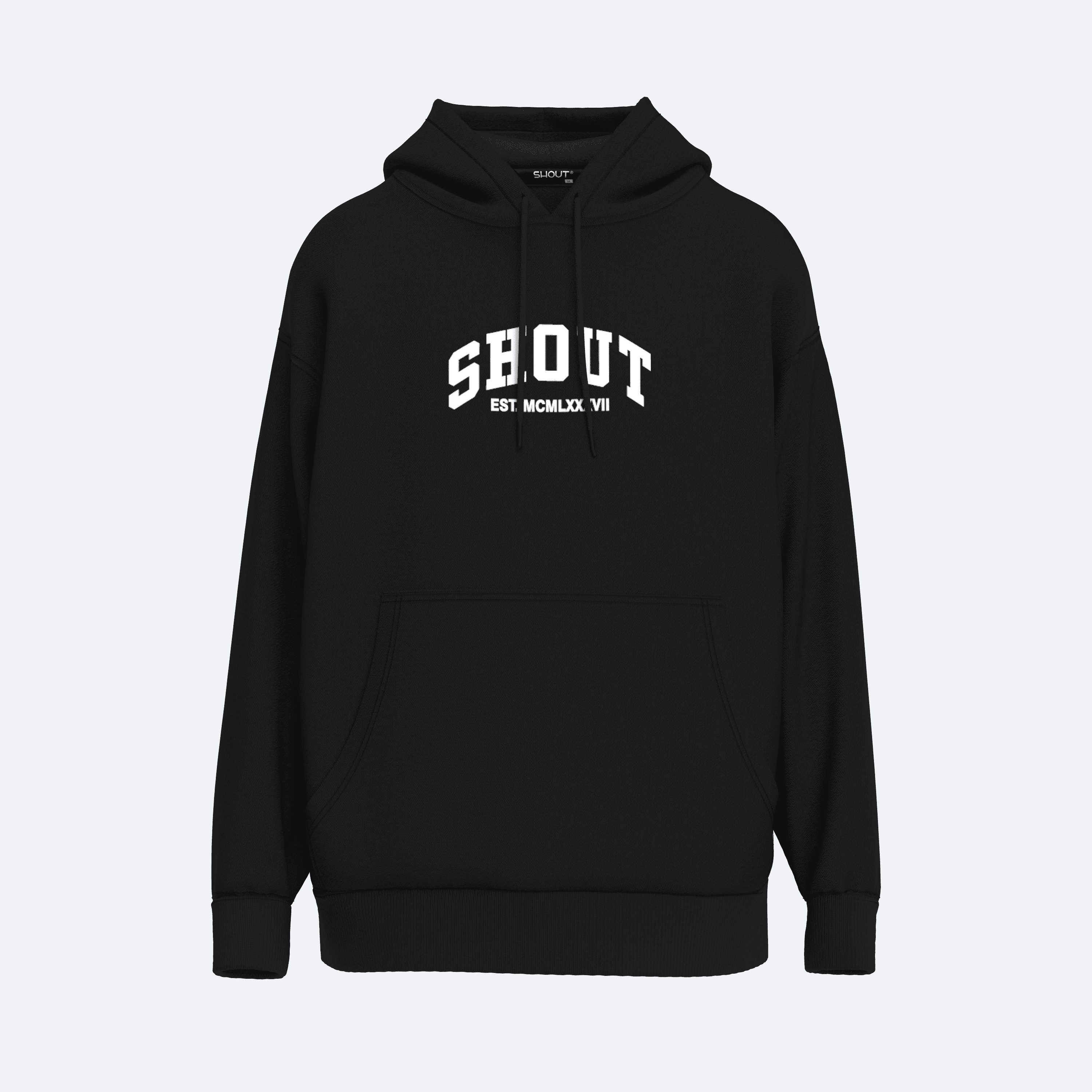 Shout Oversize Bold Voices Unisex Hoodie