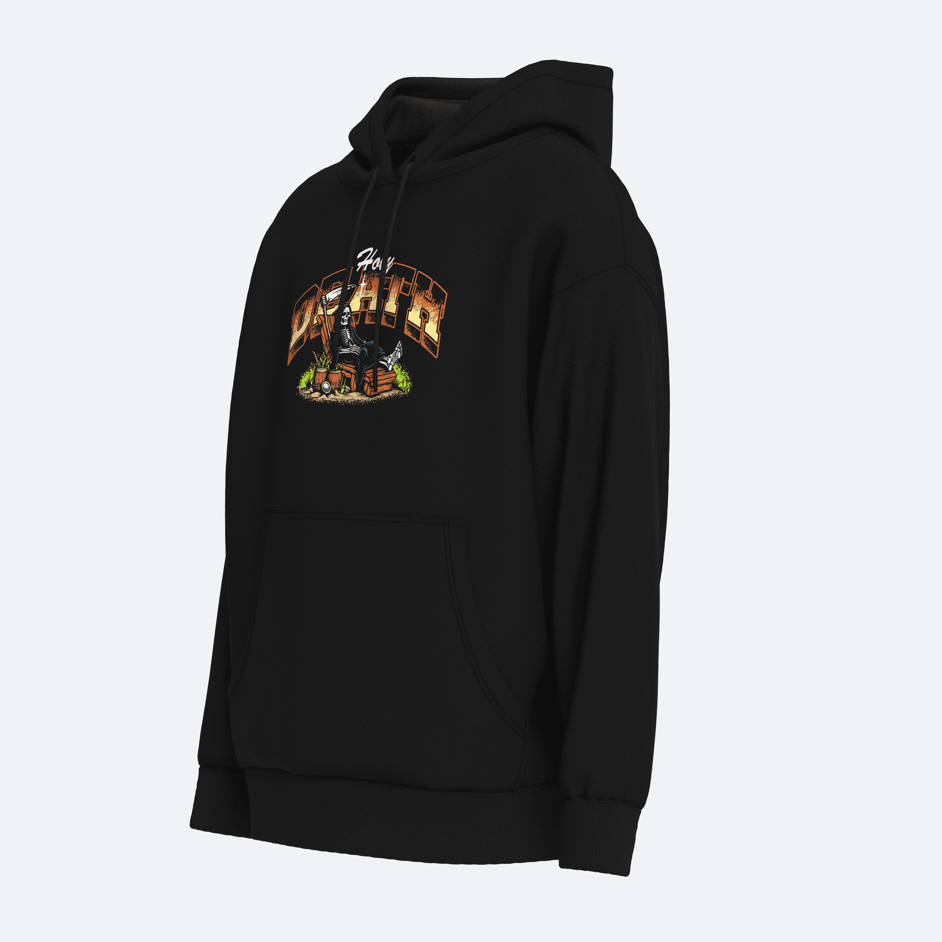 Shout Holy Death Oversize Unisex Hoodie