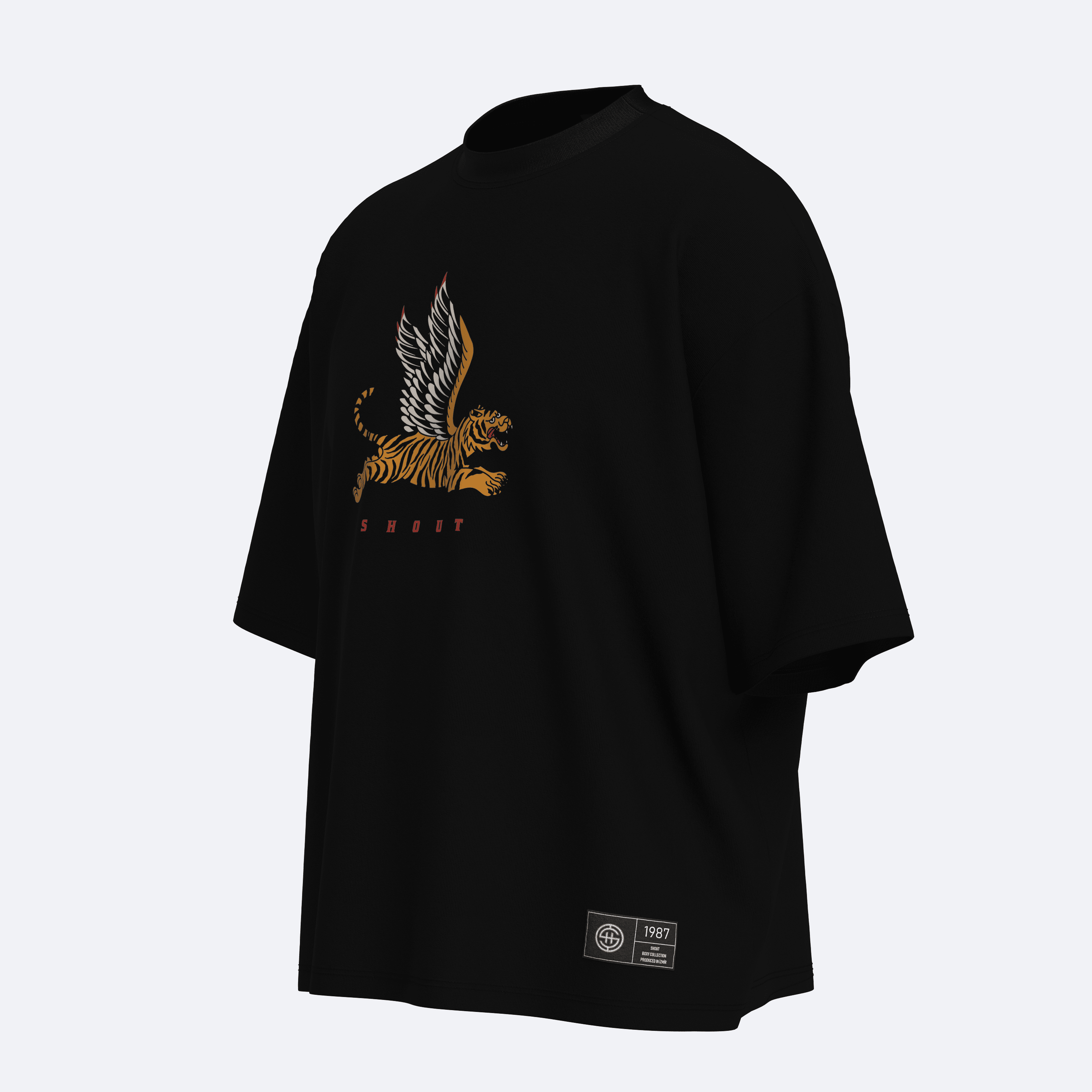 Shout Wild Hunt Unisex Boxy Fit Tişört