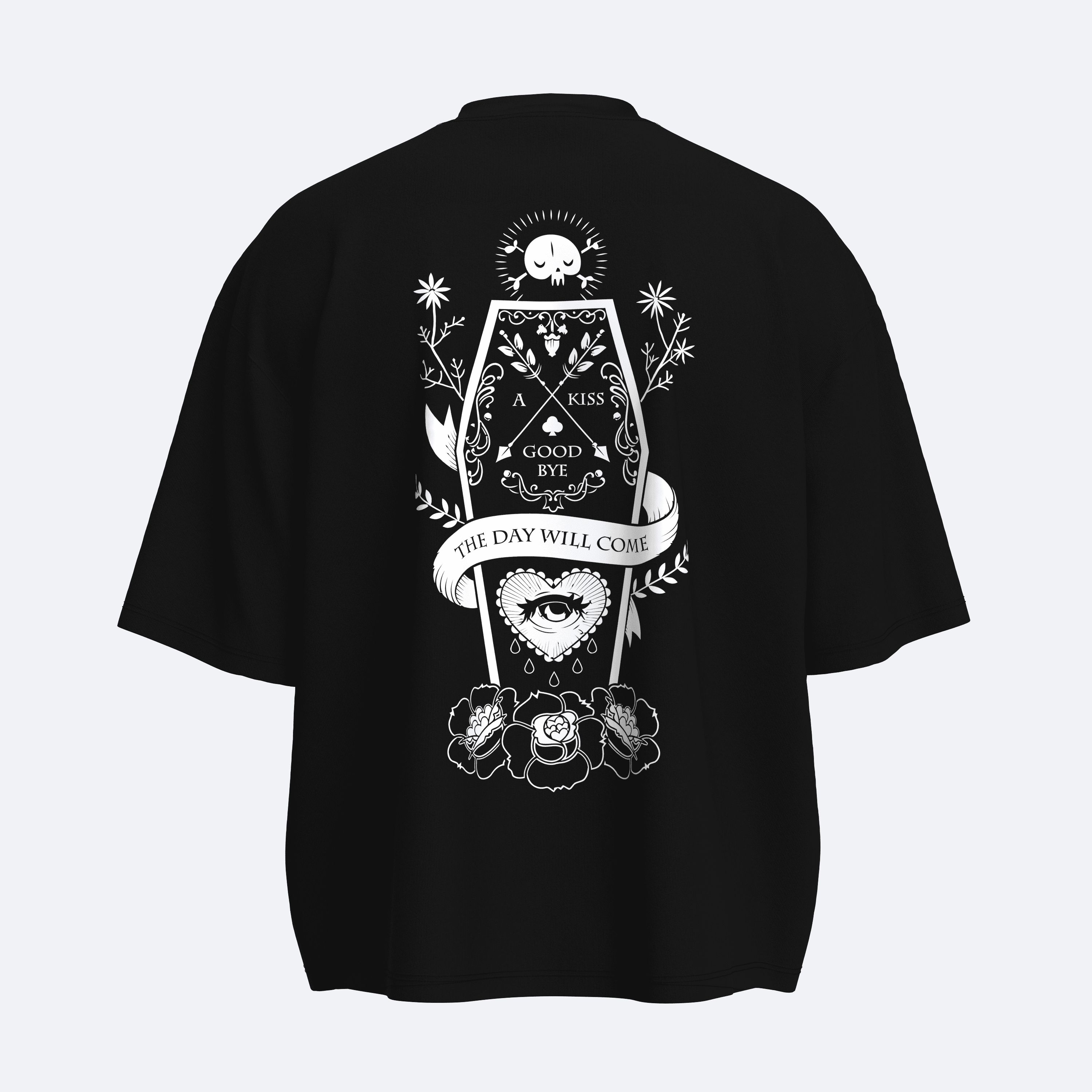 Shout Boxy Fit Oversize The Day Will Come Unisex Tişört