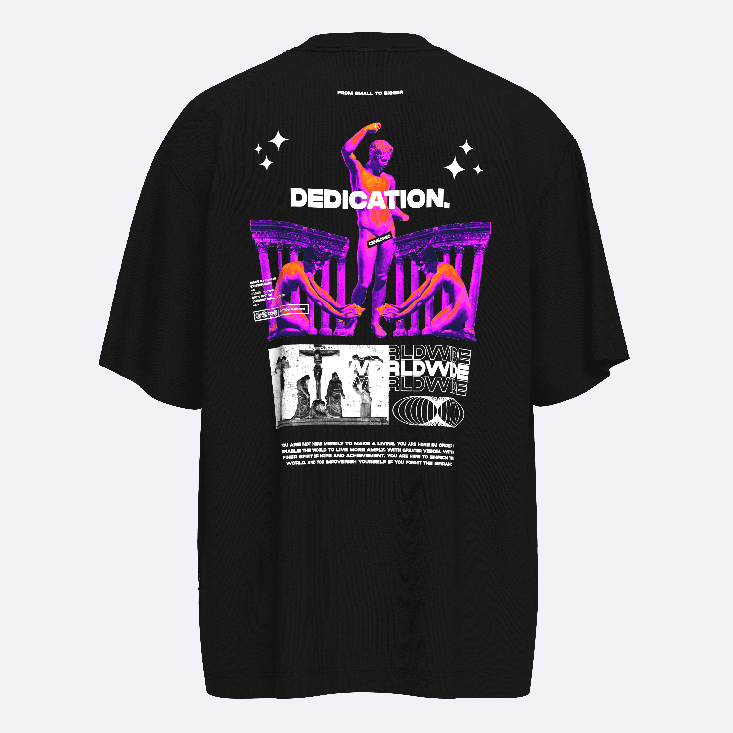 Shout Oversize Limited Edition Dedication Unisex T-Shirt
