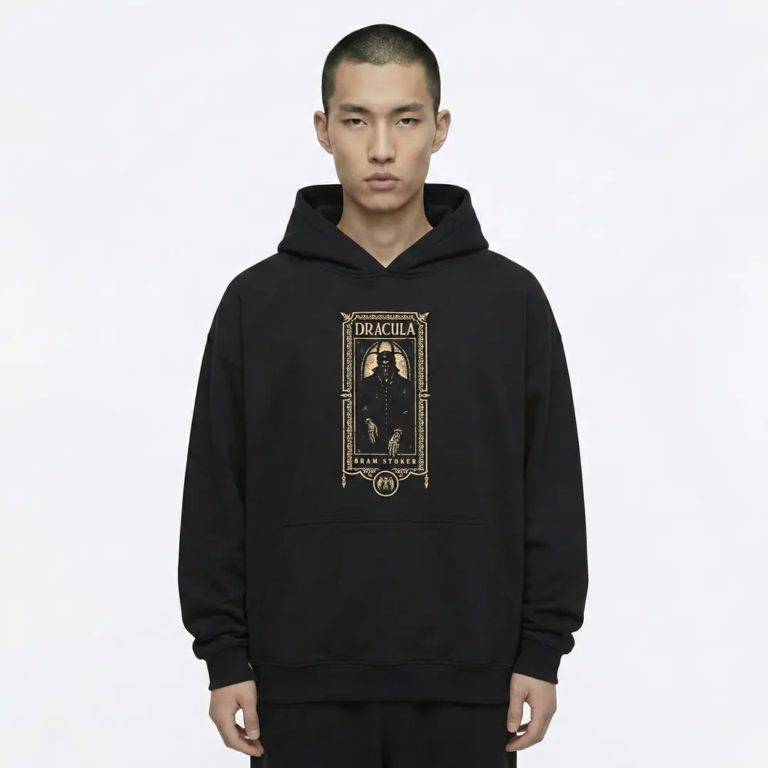 Shout Dracula Unisex Oversize Hoodie