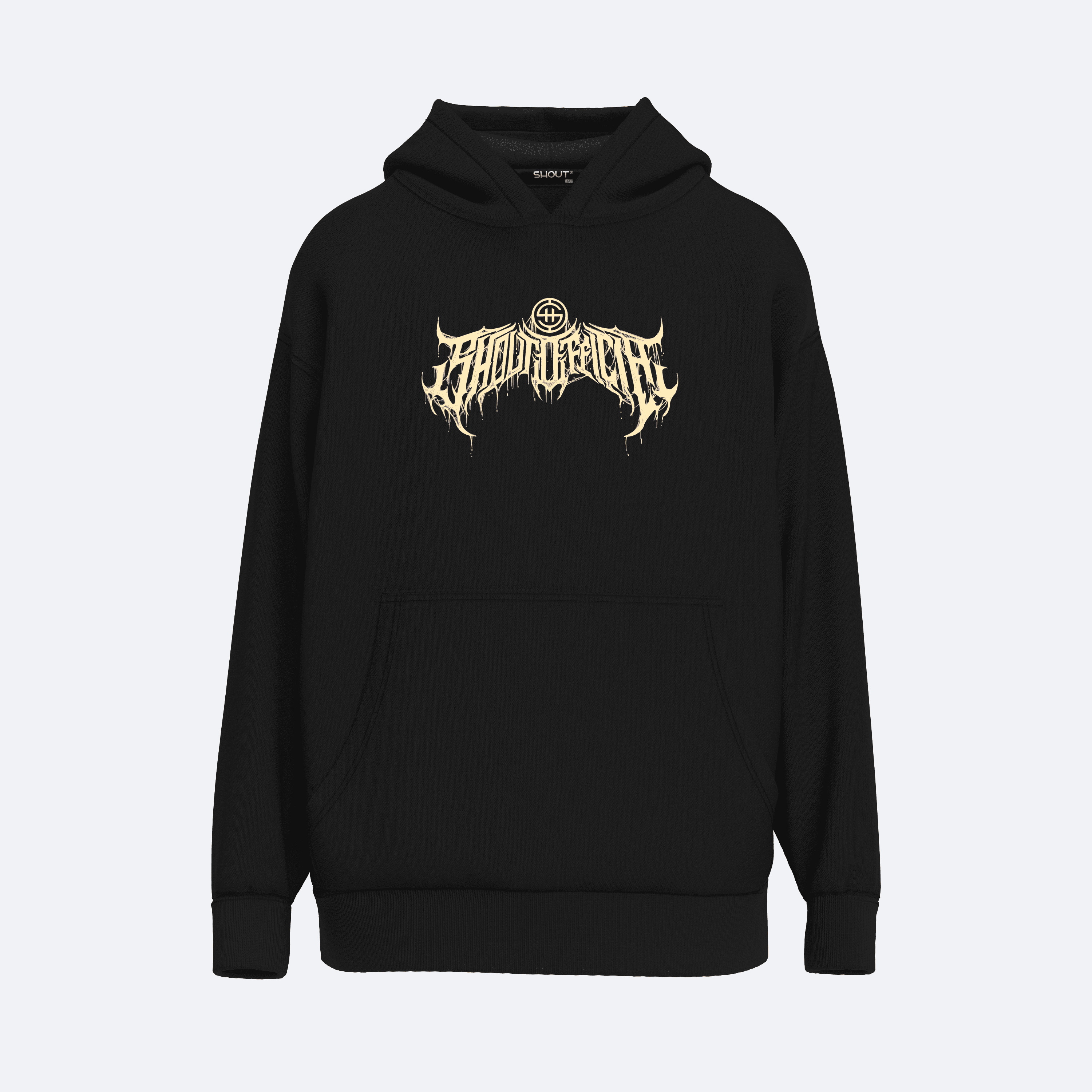 Shout Oversize Dark Ritual Unisex Hoodie