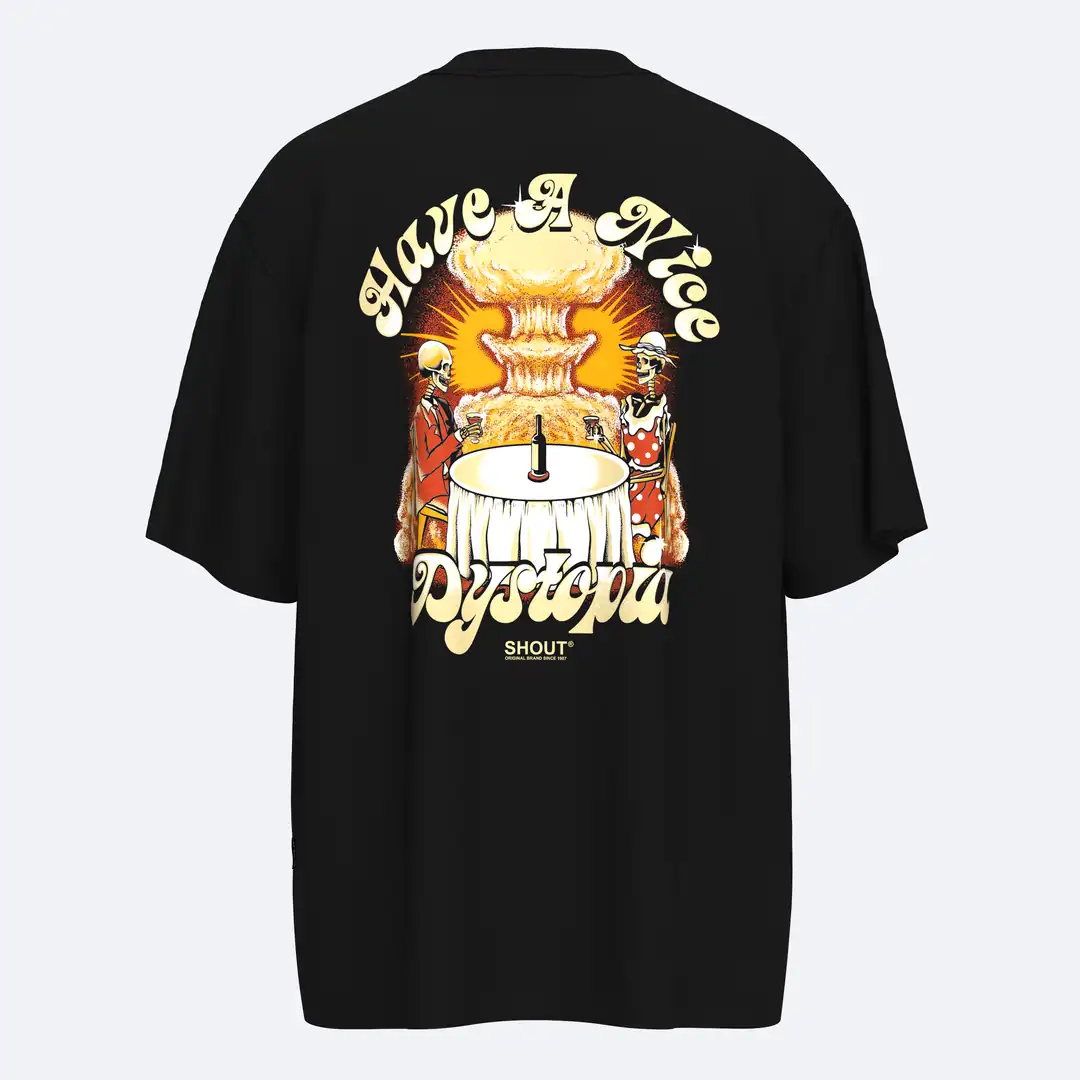 Have A Nice Dystopia Oversize Tişört SHOUT streetwear ürün görseli