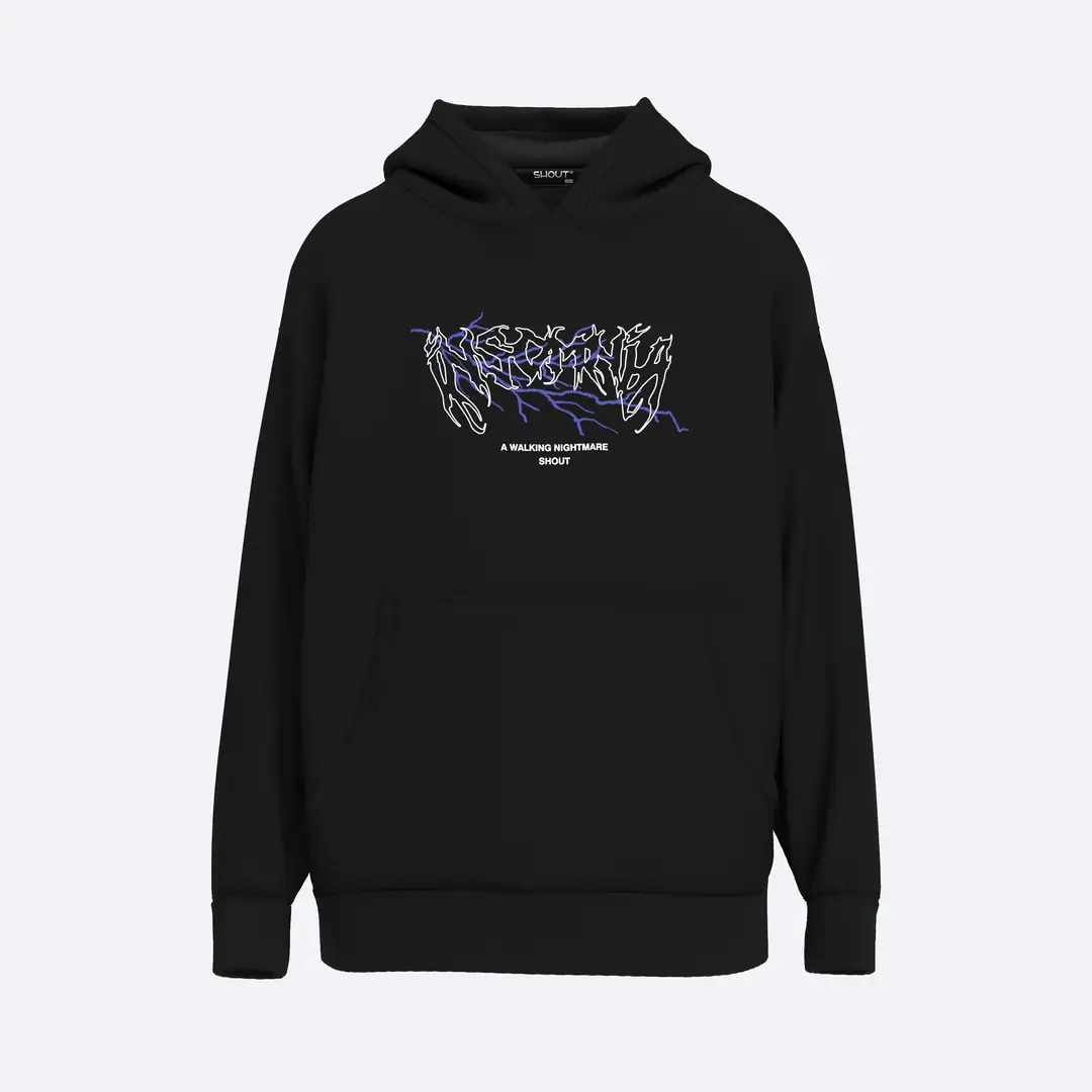 SHOUT Insomnia Hoodie unisex ürün görseli – Hoodie kalıp örneği