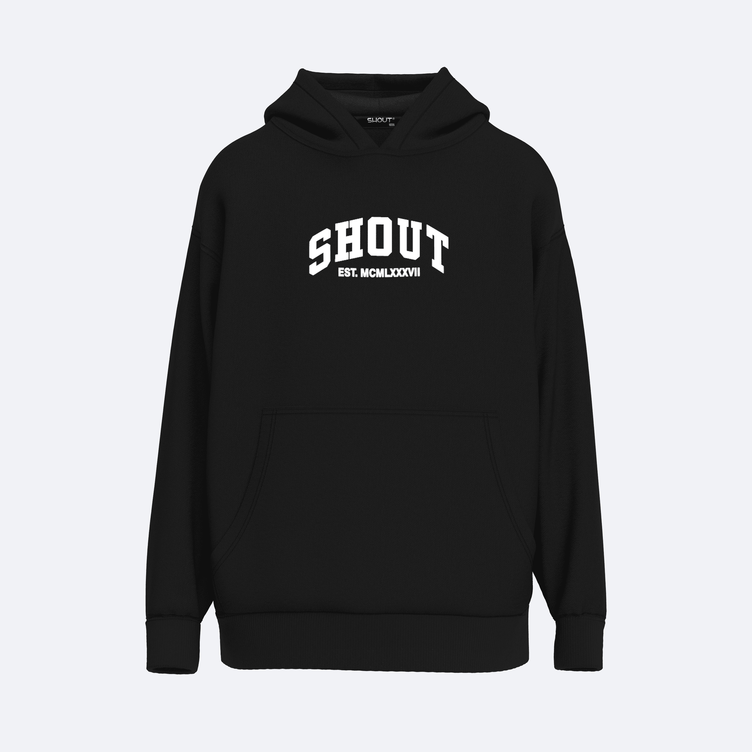 Shout Oversize Bold Voices Unisex Hoodie