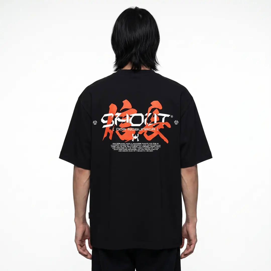 SHOUT Nobunaga unisex oversize tişört