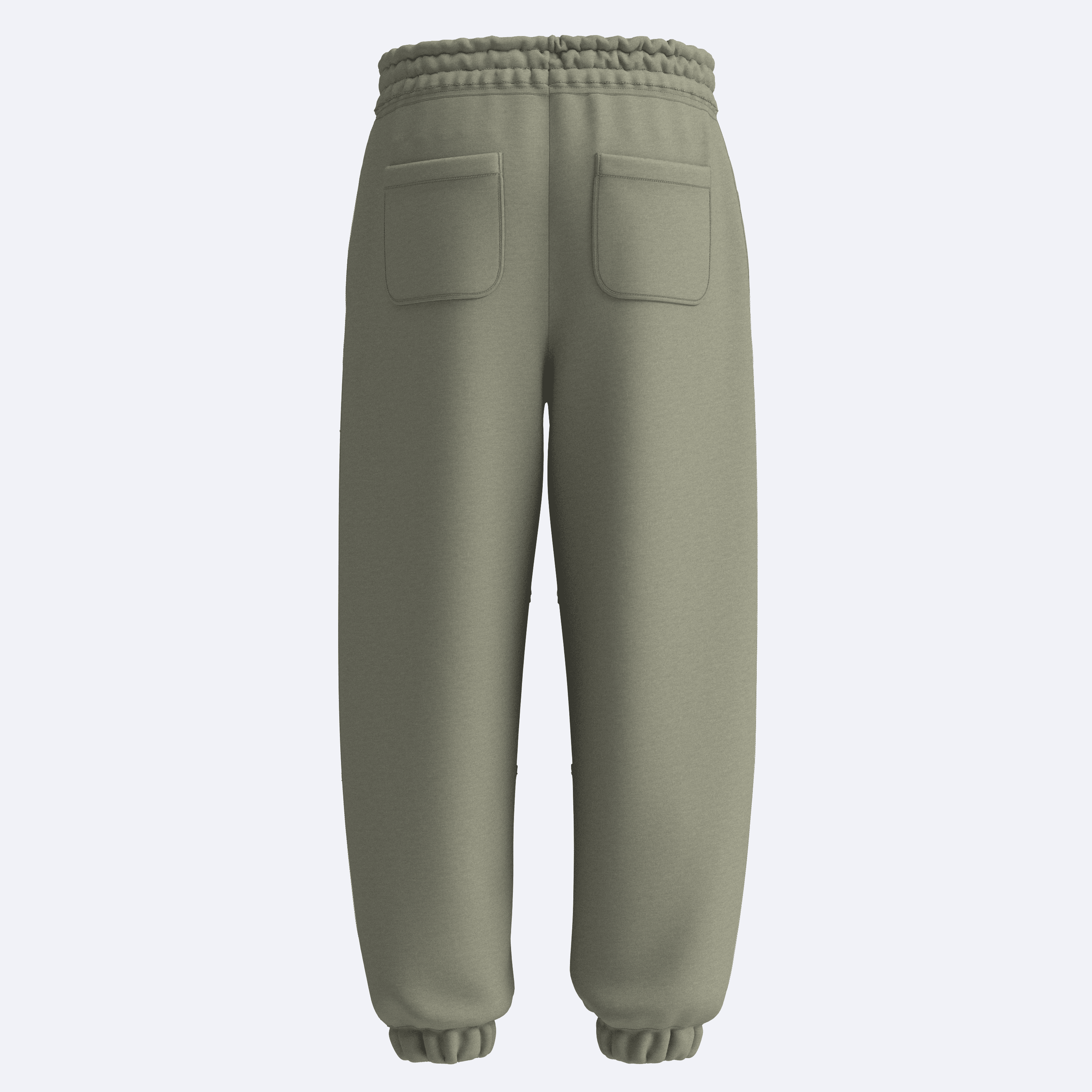 Shout Oversize Basic Organic Cotton Unisex Jogger Pantolon