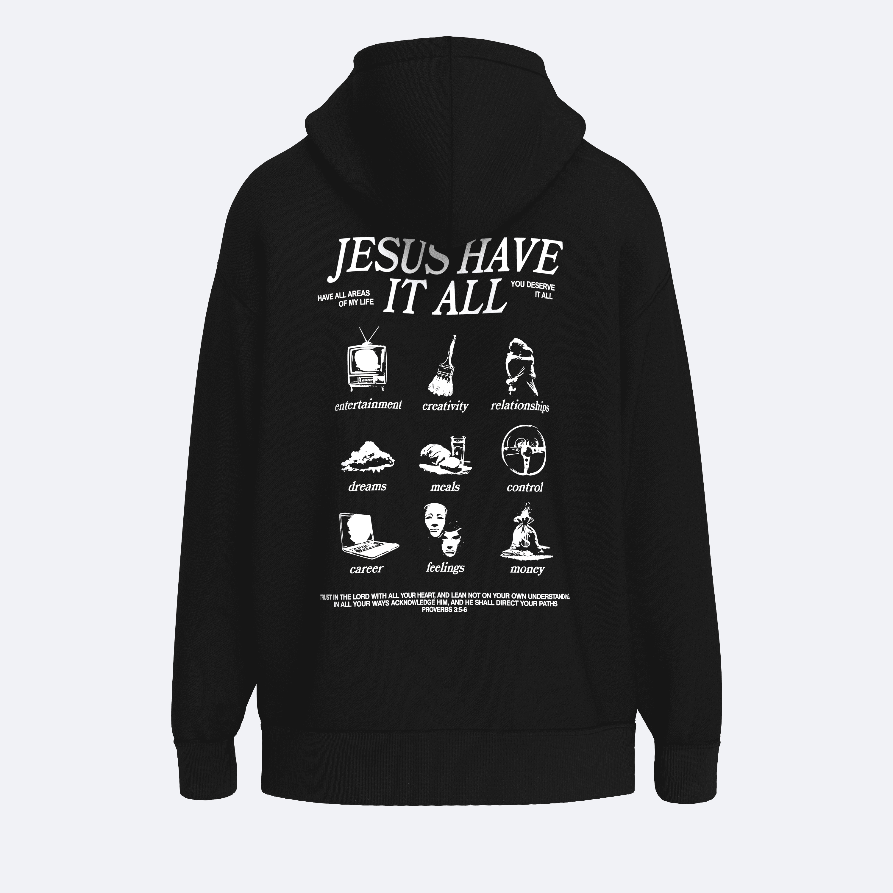 Shout Oversize Jesus Have It All Unisex Hoodie