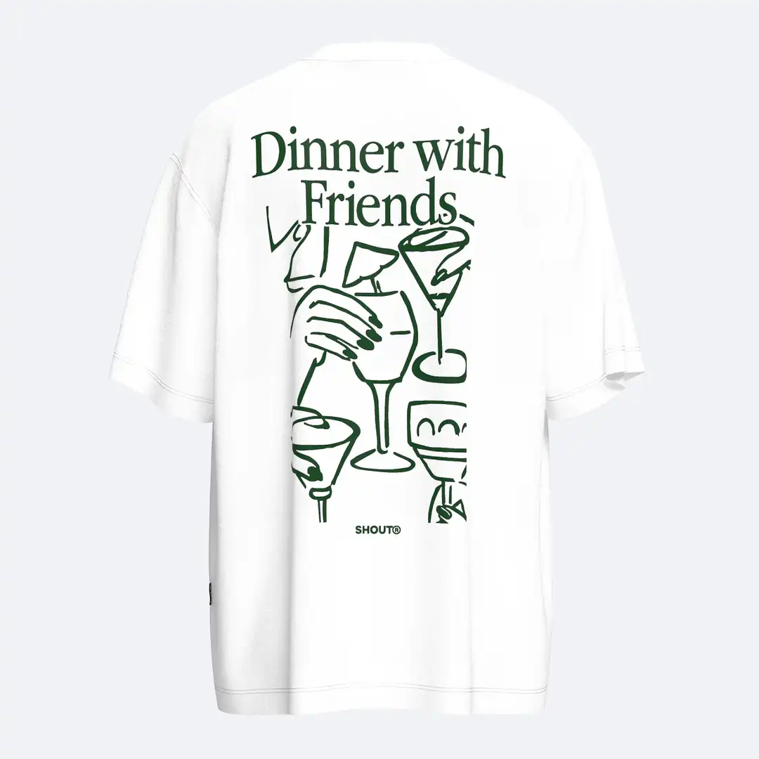 Dinner With Friends Oversize SHOUT streetwear ürün görseli