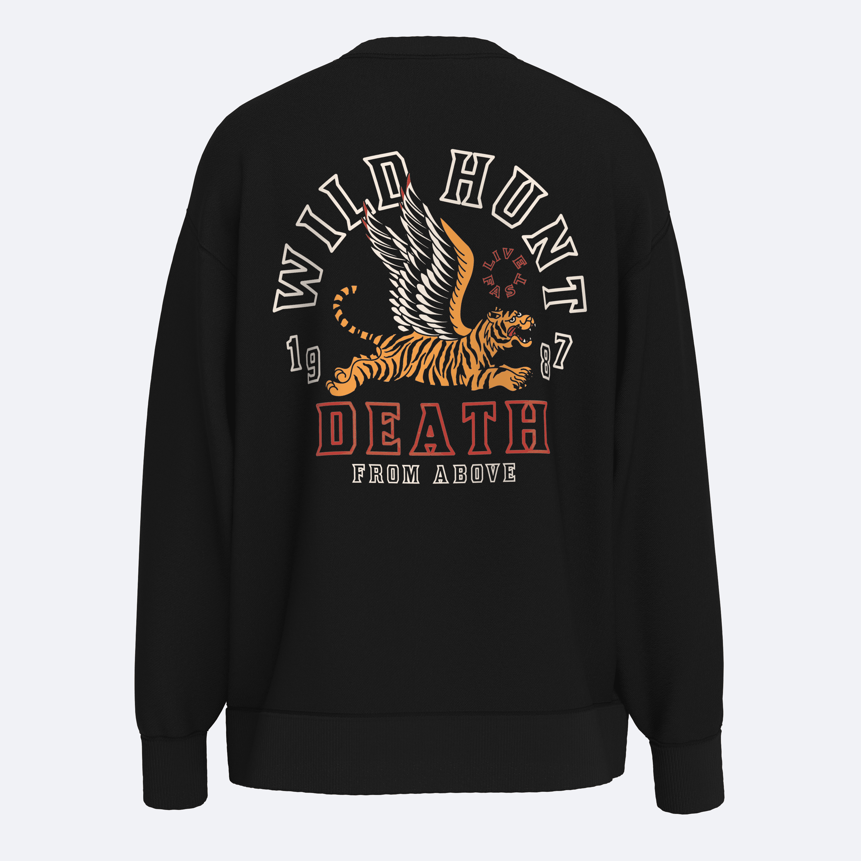 Shout Oversize Wild Hunt Unisex Sweatshirt