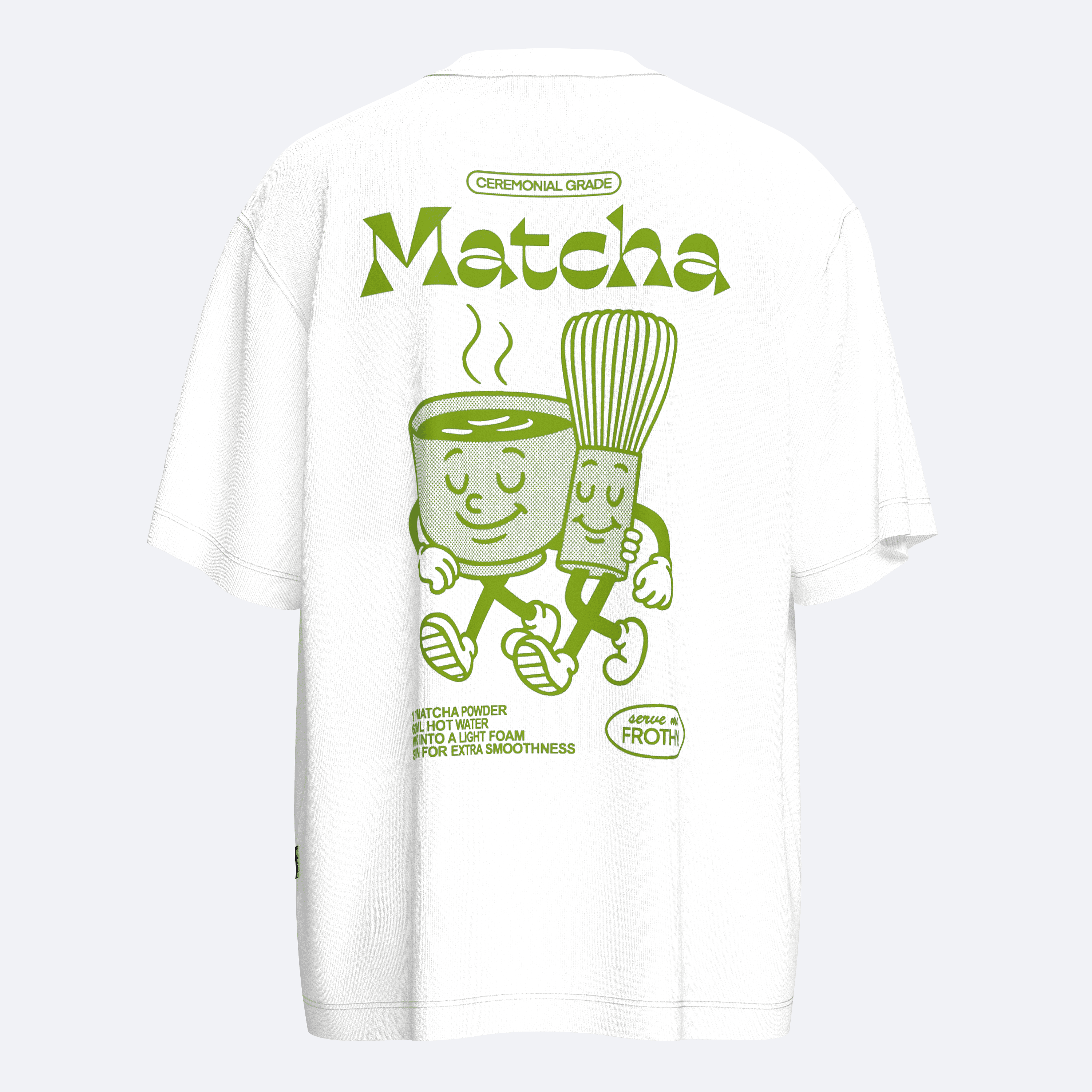 Shout Oversize Matcha Ceremony Unisex T-Shirt