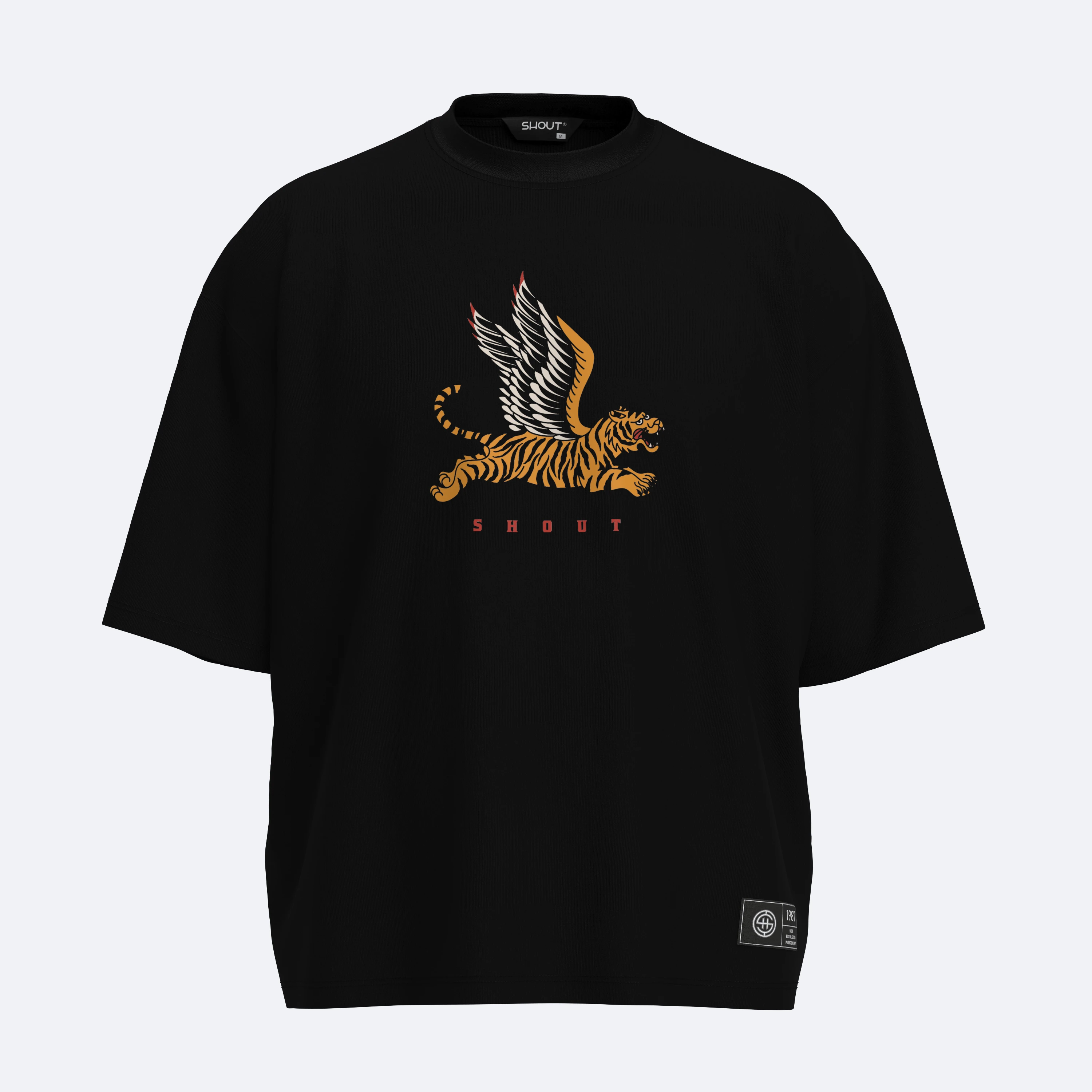 Shout Wild Hunt Unisex Boxy Fit Tişört