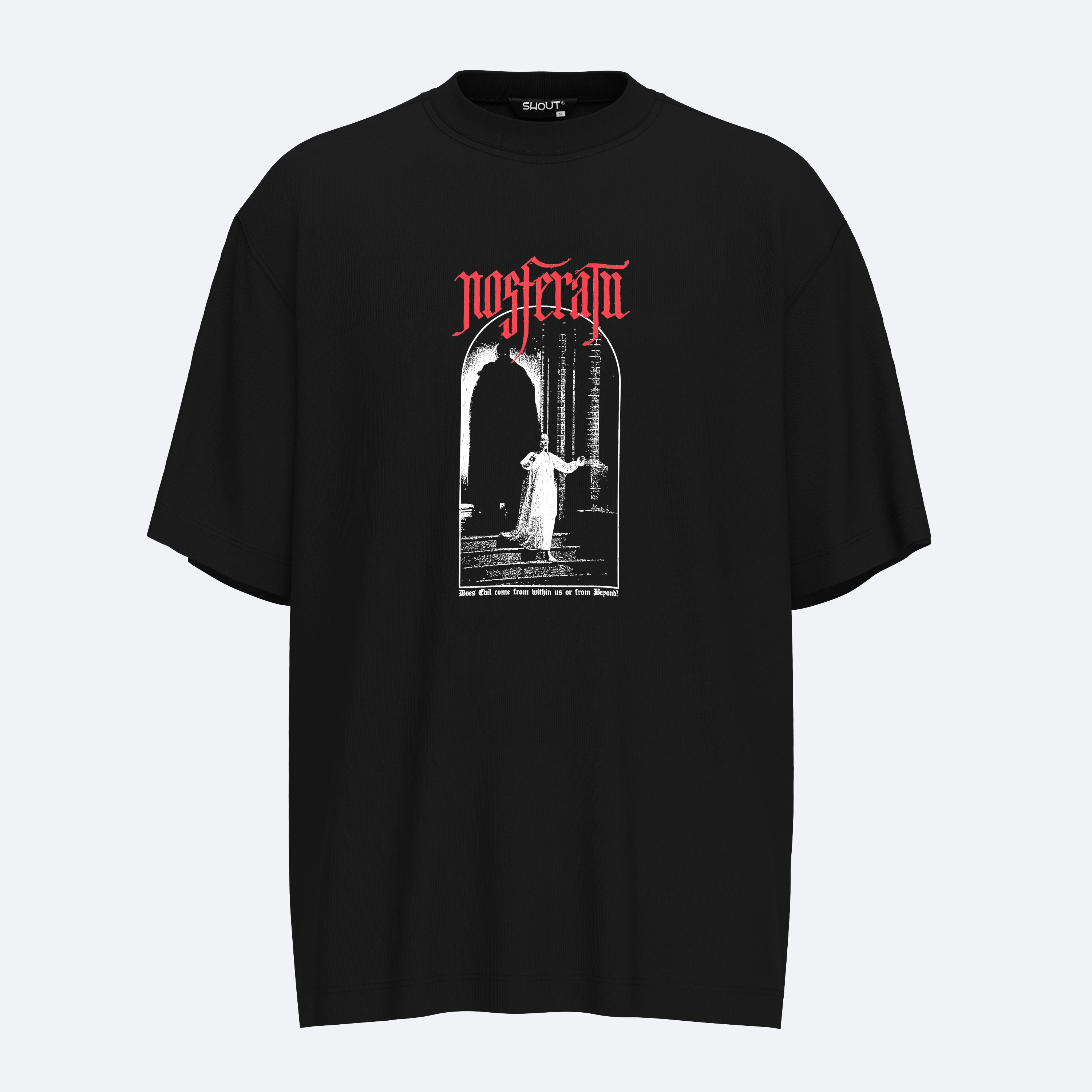 Shout Nosferatu Unisex Oversize Tişört