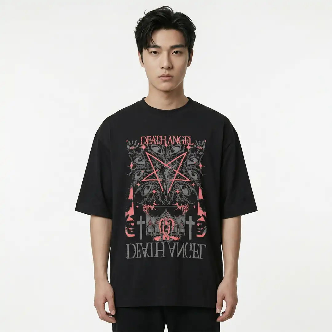 Death Angel Oversize Tişört SHOUT streetwear ürün görseli
