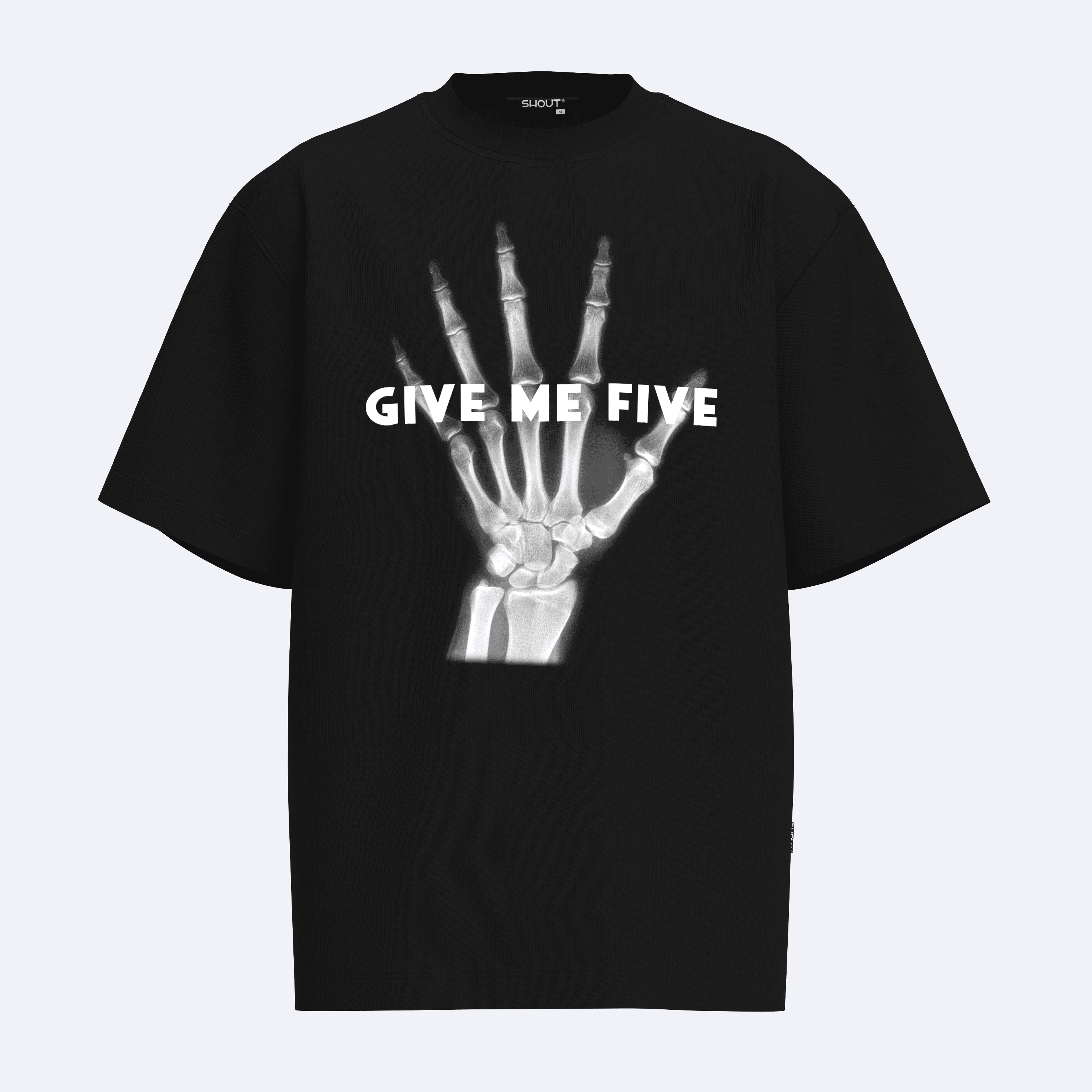 Shout Oversize Give Me Five Unisex T-Shirt