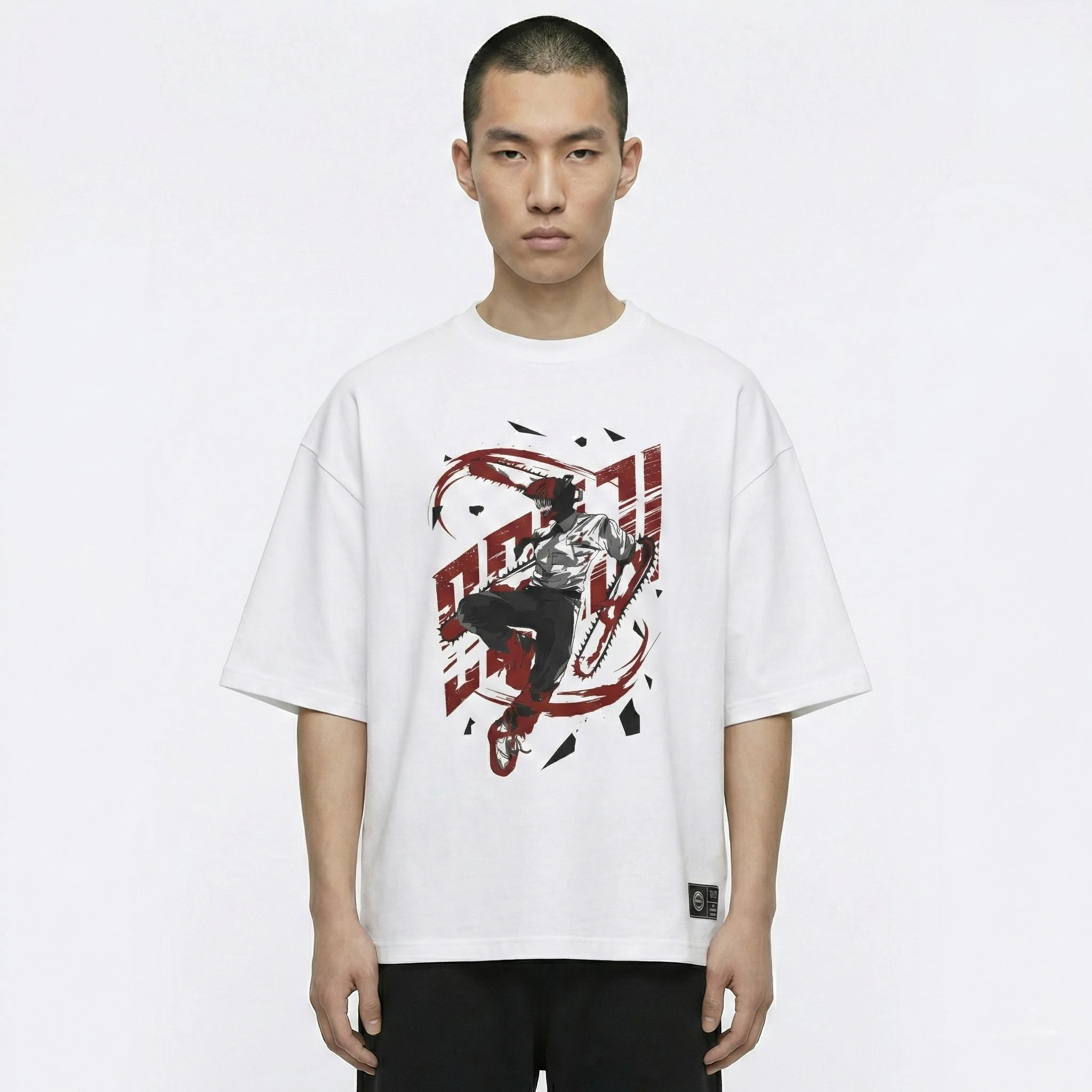 Shout Chainsaw Man Denji Boxy Fit Oversize Unisex Tişört