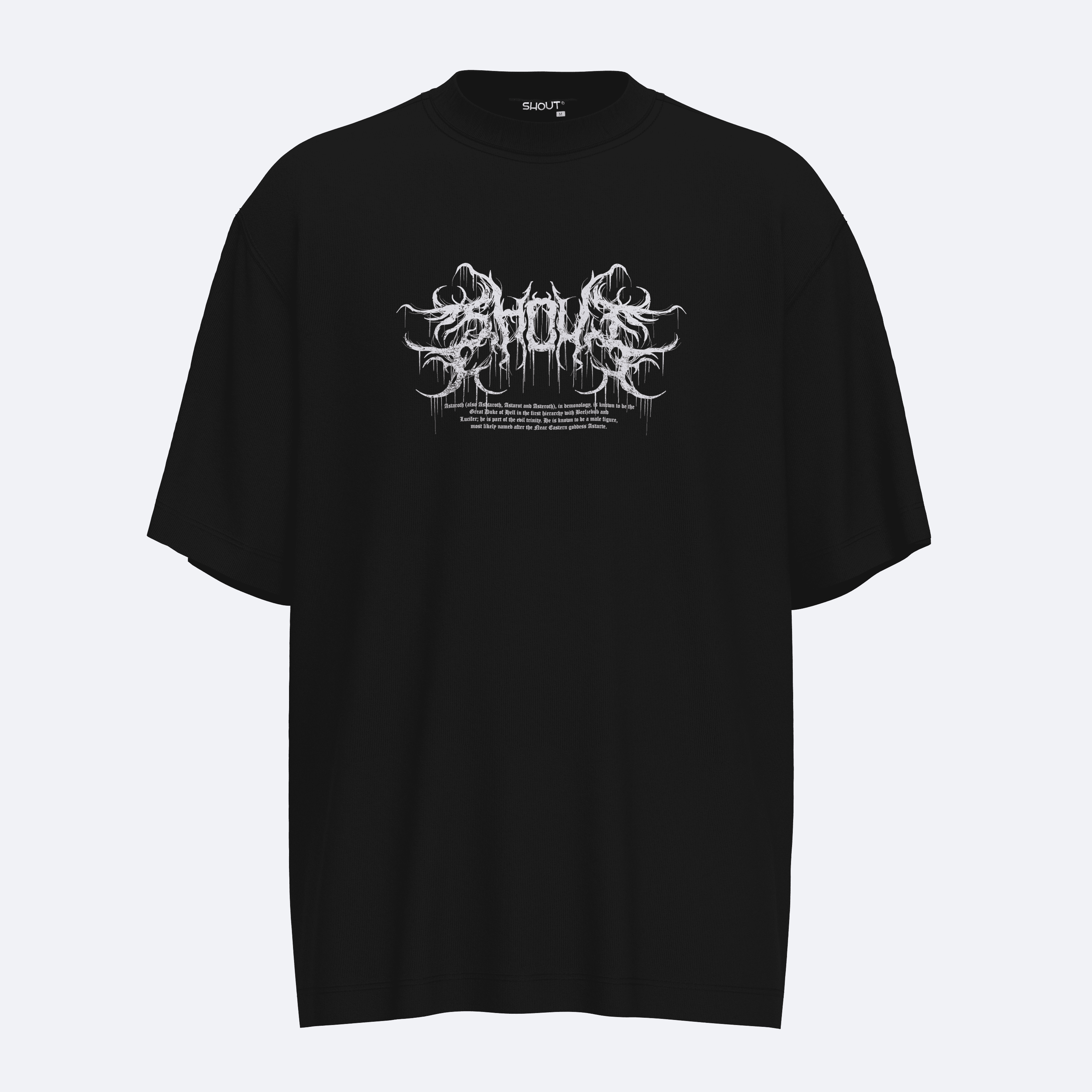 Oversize Shout Astaroth Unisex T-Shirt