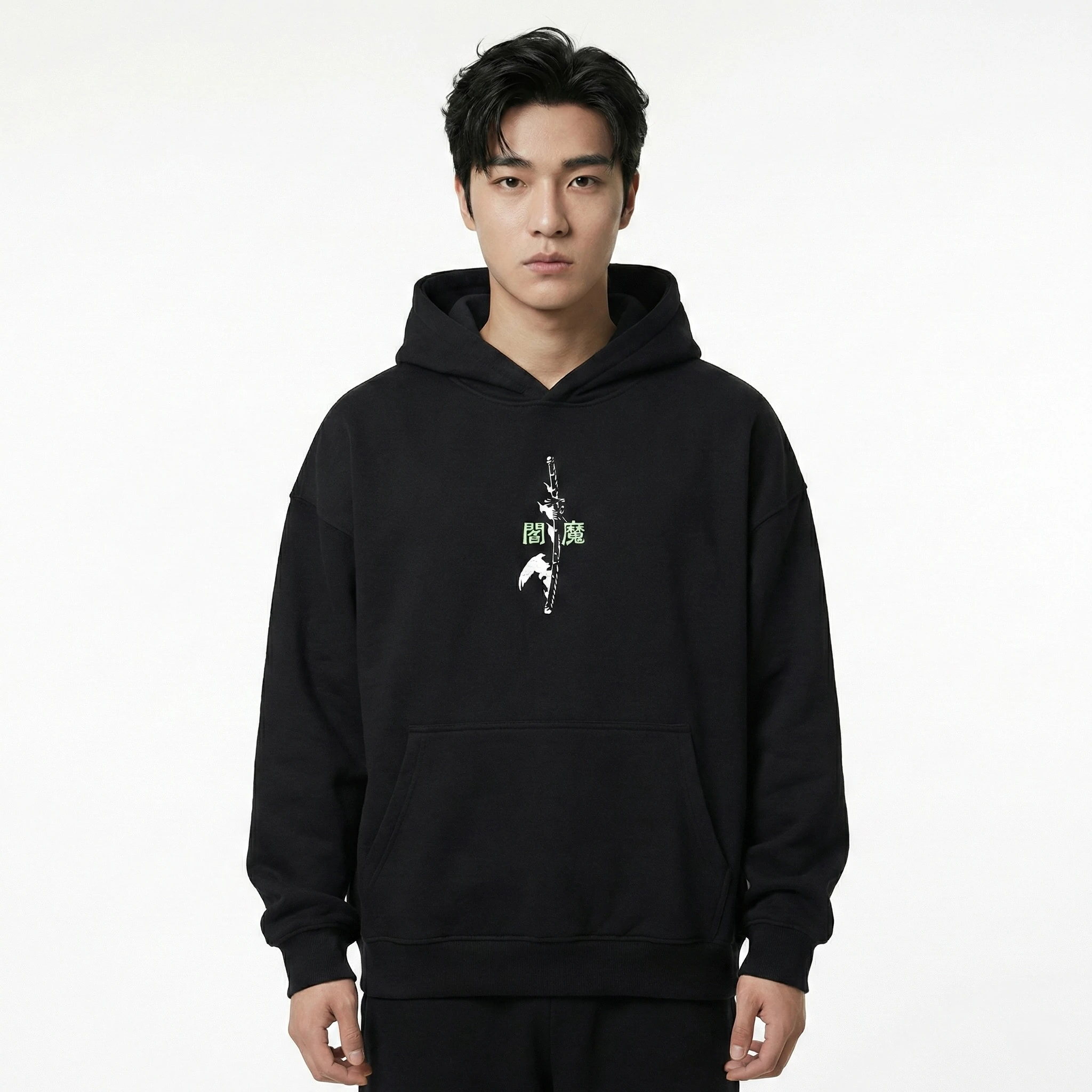 Shout One Piece Roronoa Zoro Unisex Oversize Hoodie