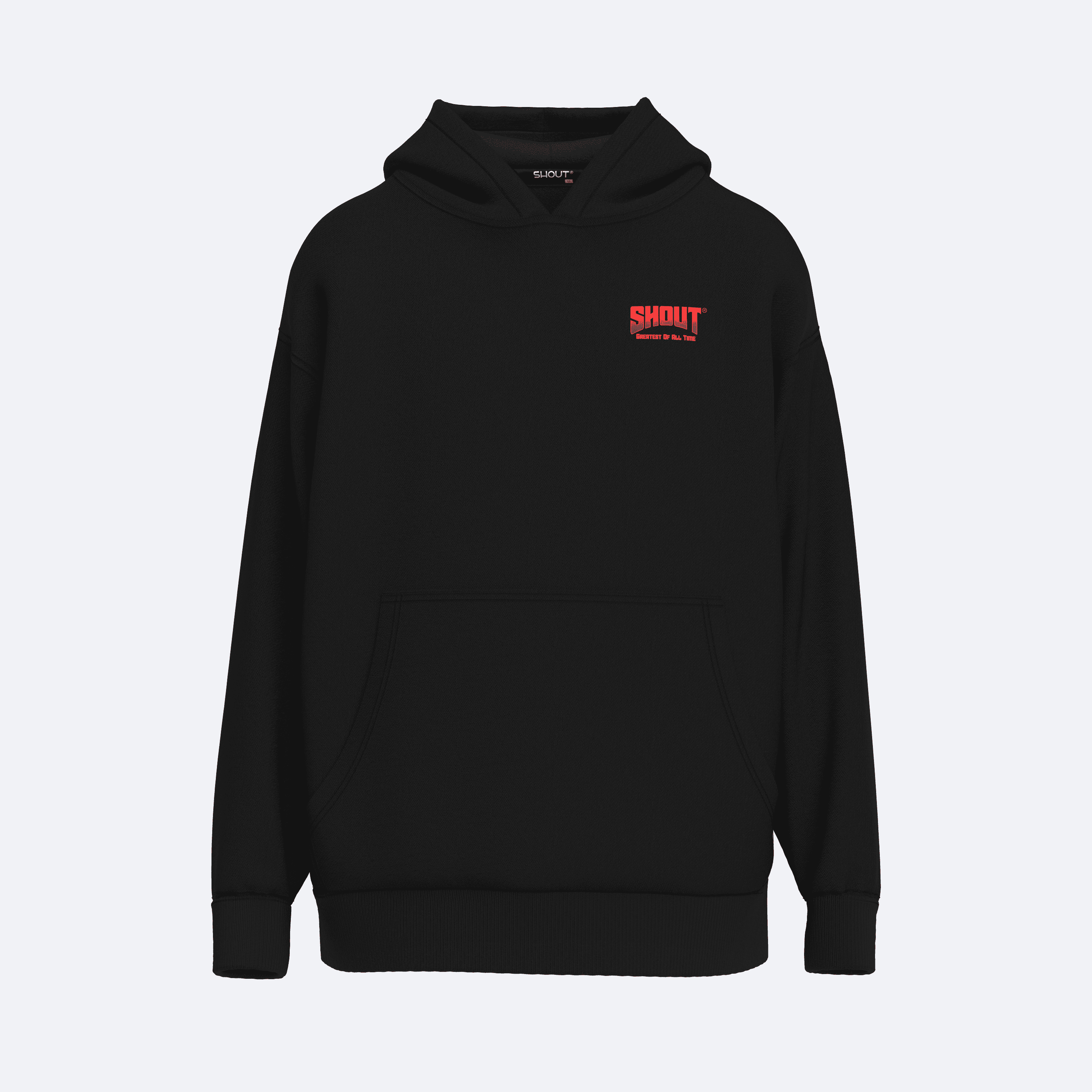 Shout Oversize G.O.A.T Unisex Hoodie
