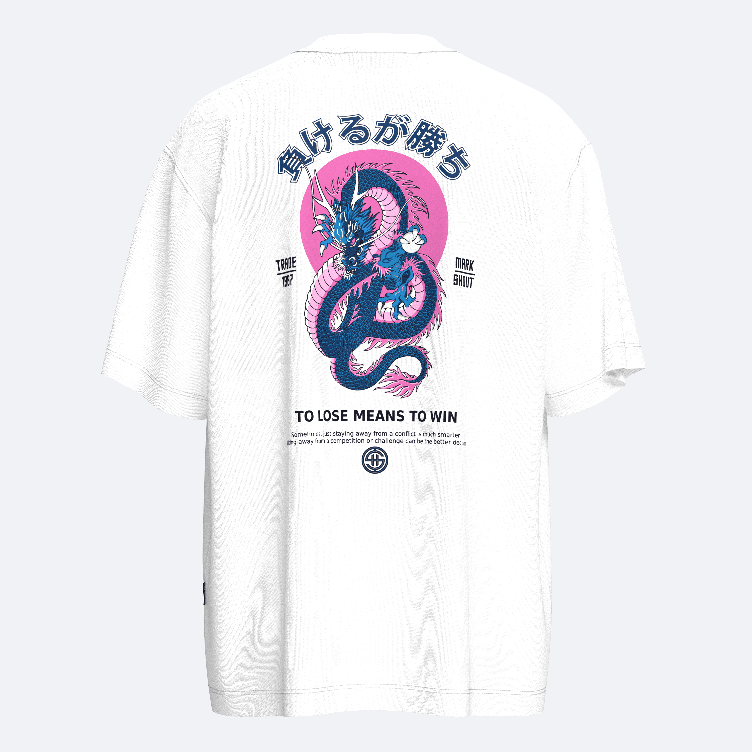 Shout Oversize Dragon Wisdom Unisex T-Shirt