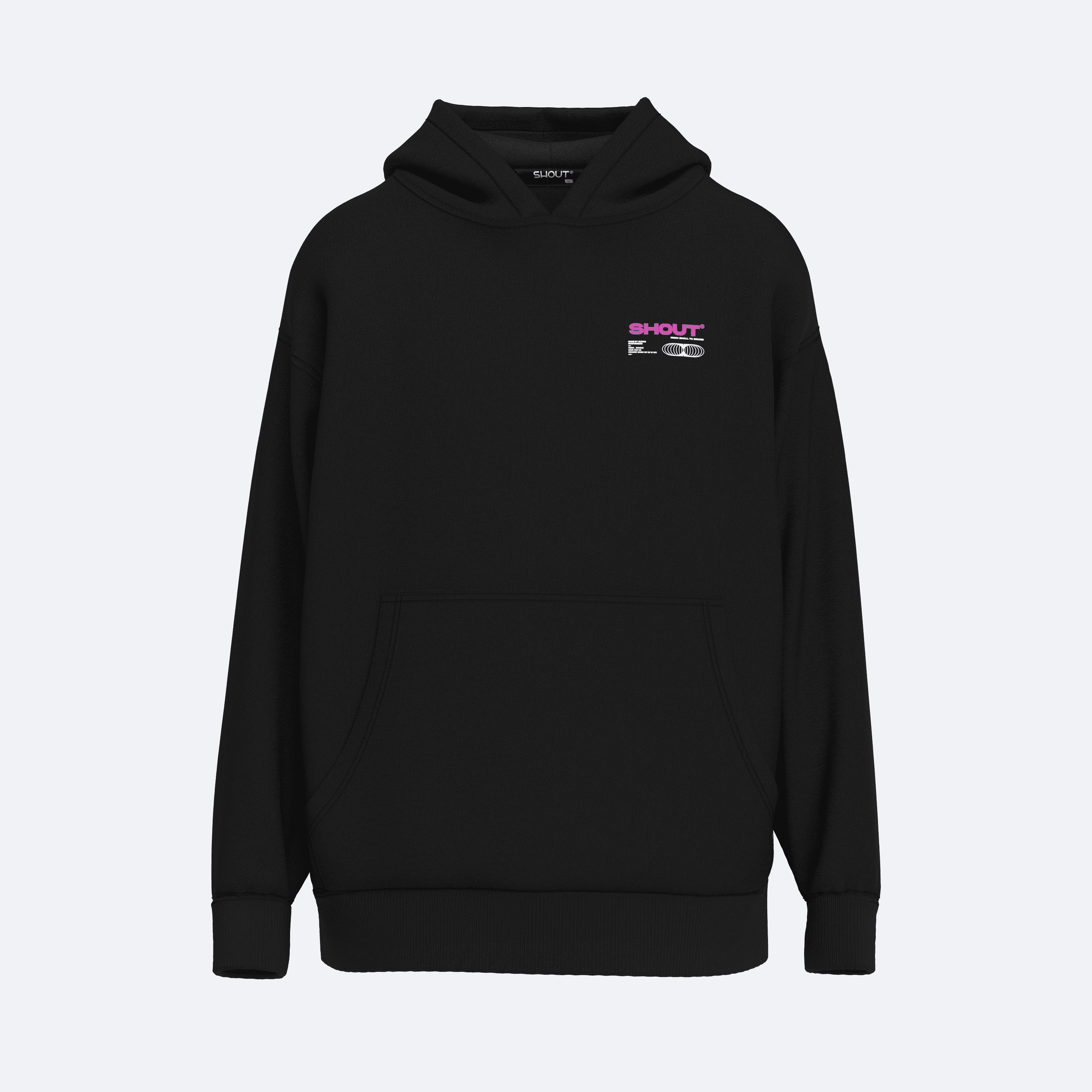 Shout Oversize Dedication Unisex Hoodie