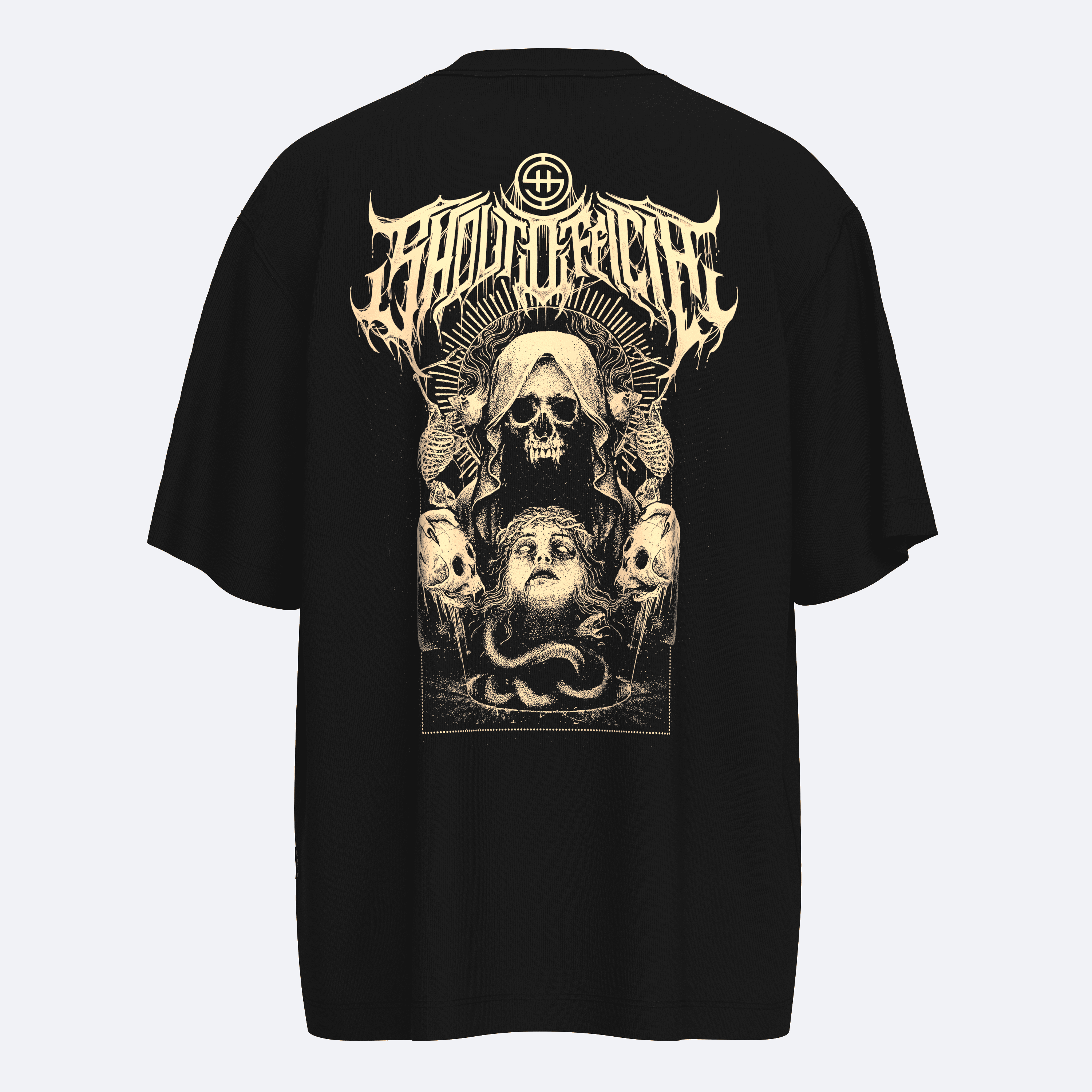 Shout Oversize Dark Ritual Unisex T-Shirt