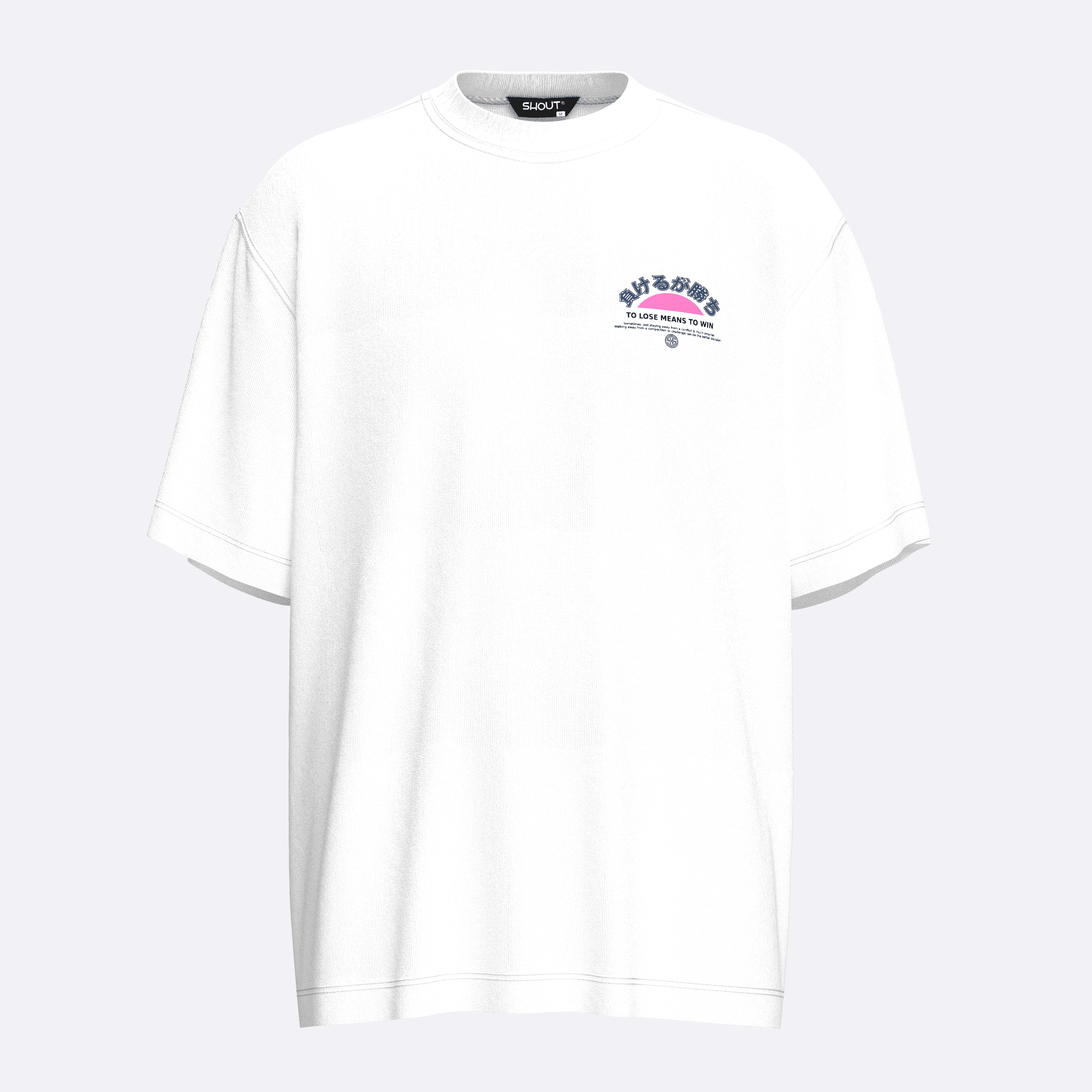 Shout Oversize Dragon Wisdom Unisex T-Shirt